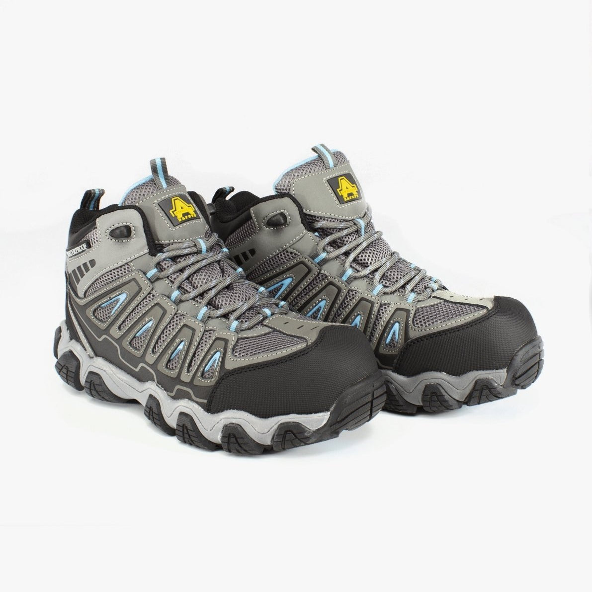 Amblers Safety AS802 Ladies Hiker Safety Boots Grey - Shuperb