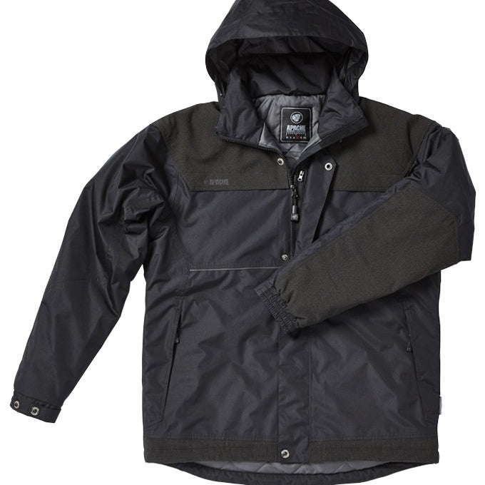 Apache ATS Mens Waterproof Coat Black