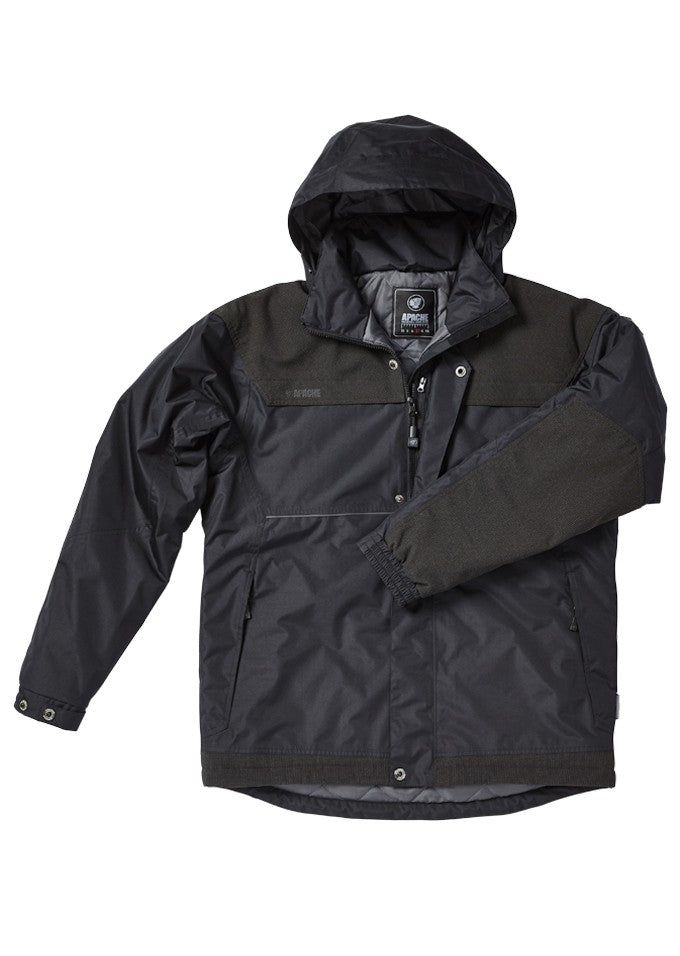 Apache ATS Mens Waterproof Coat Black