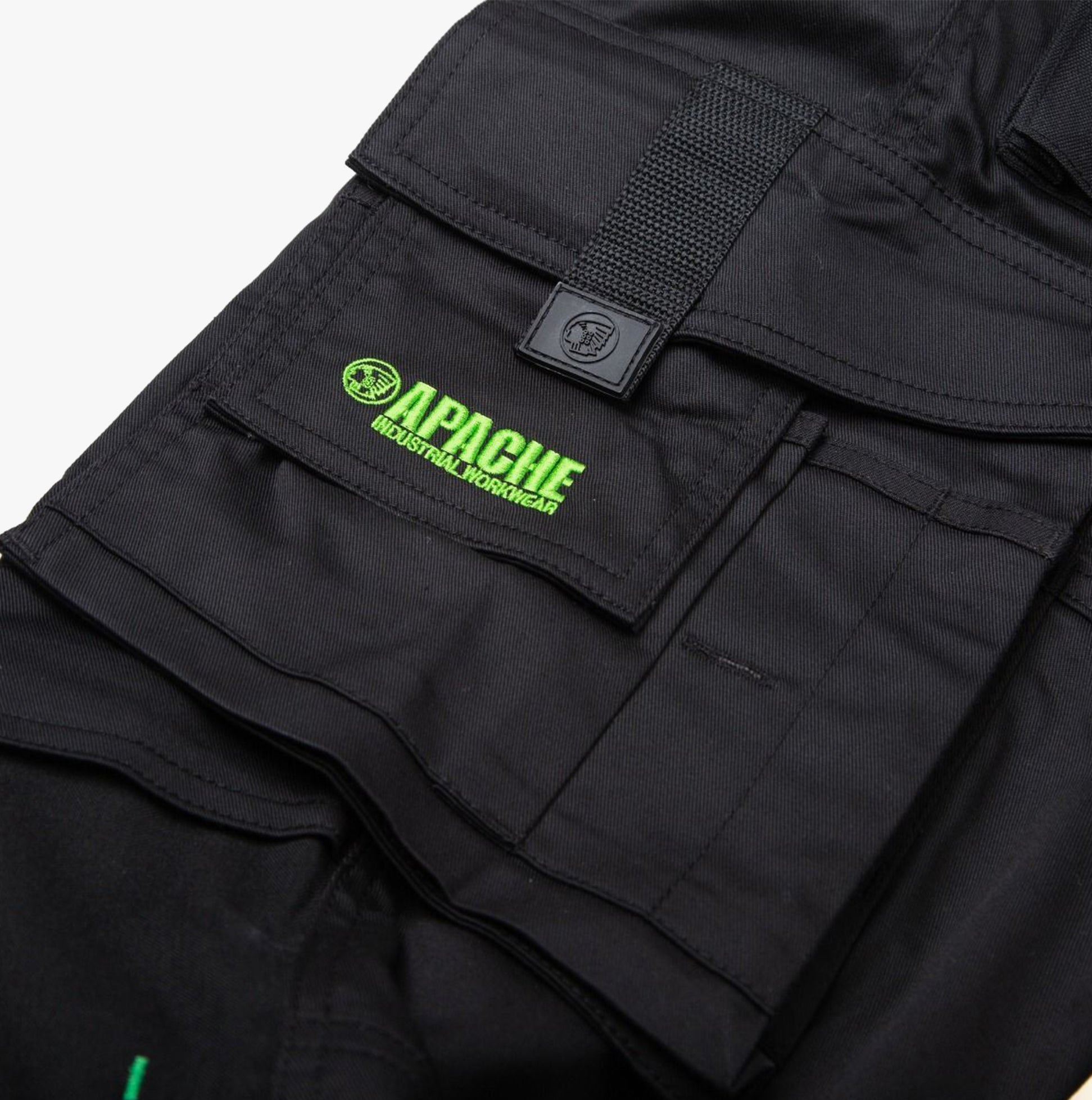 Apache BANCROFT Mens Trousers Black