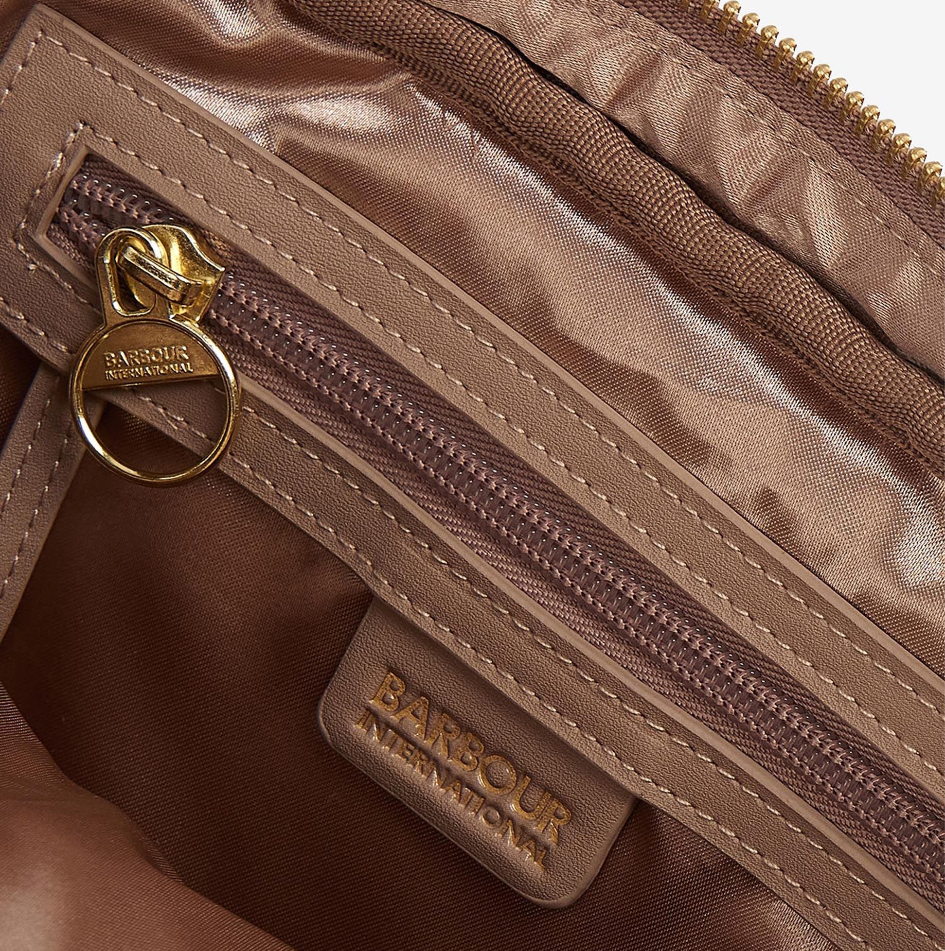 Barbour QUILTED SLOANE Womens Crossbody Bag Camel