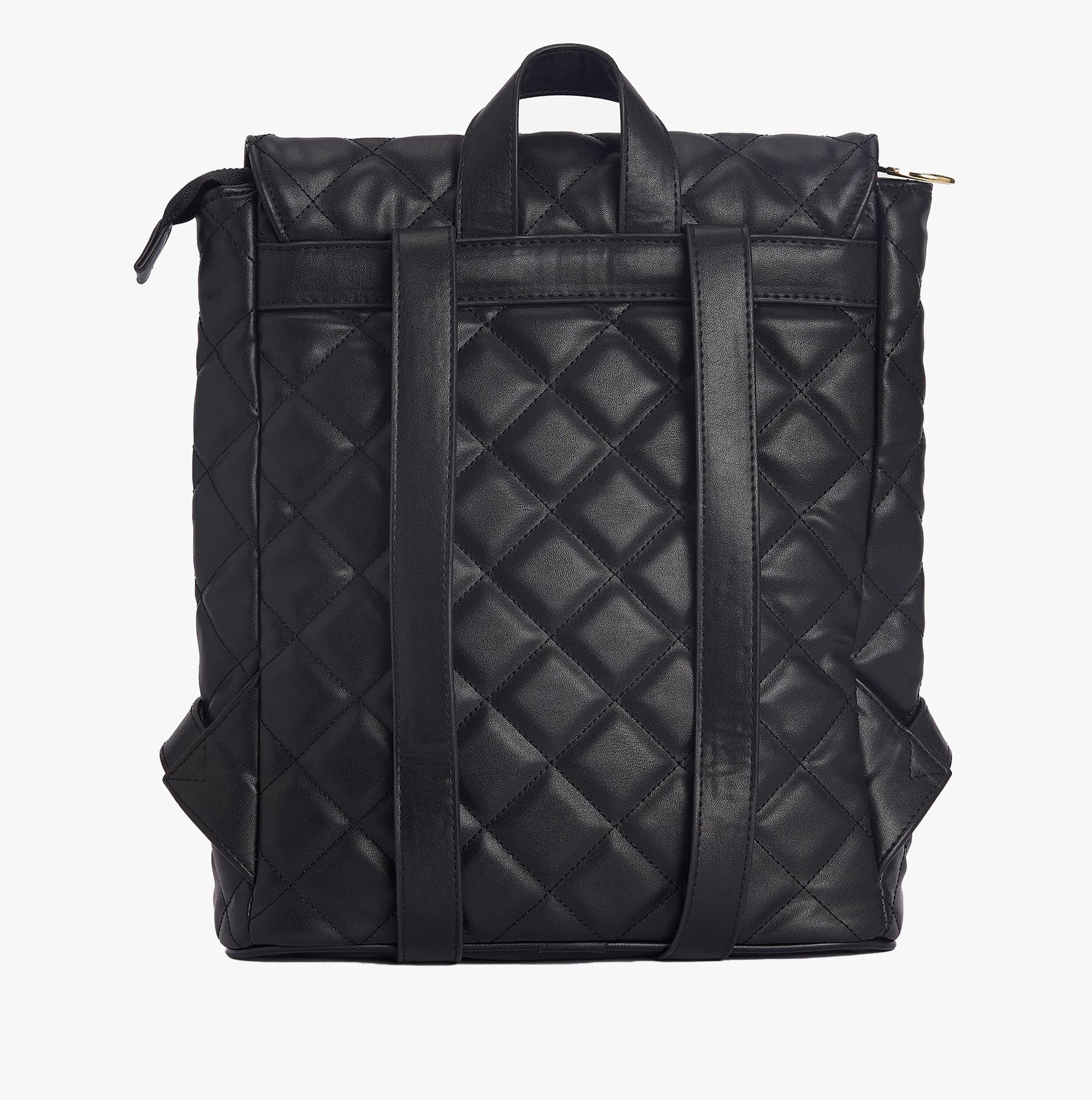 Barbour QUILTED HOXTON Womens Backpack Black