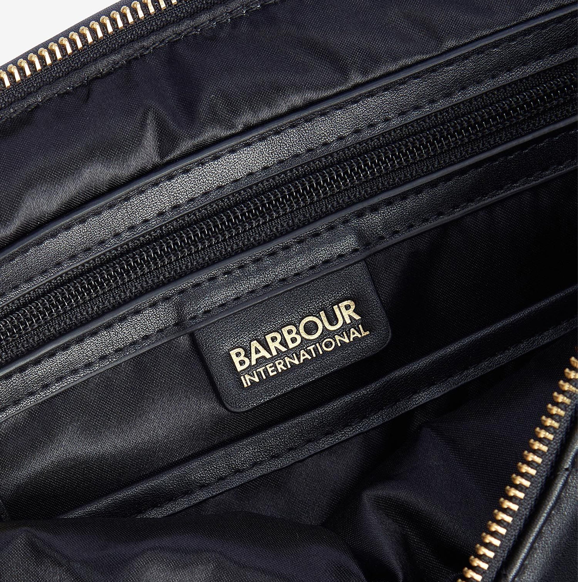 Barbour QUILTED HOXTON Womens Backpack Black