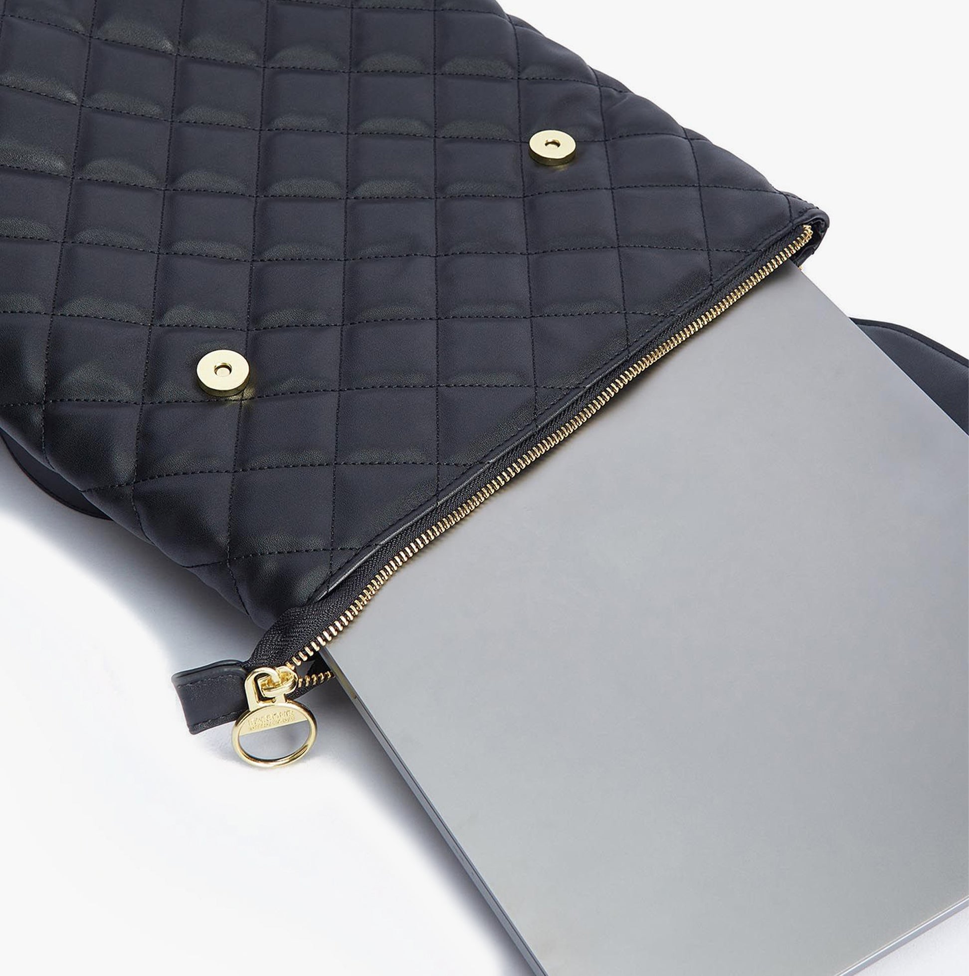 Barbour QUILTED HOXTON Womens Backpack Black