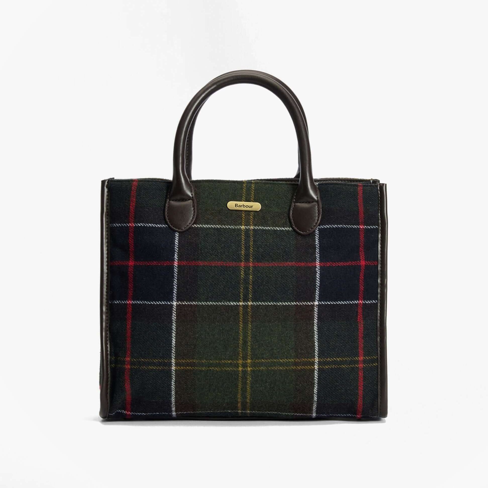 Barbour BARRHILL TARTAN Womens Tote Bag Classic Tartan