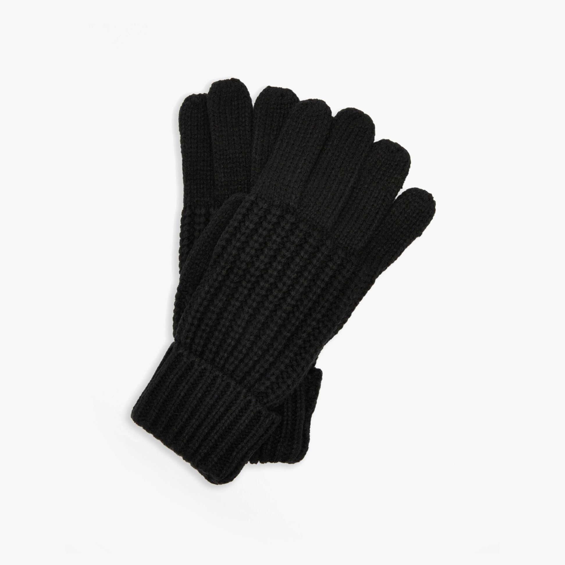 Barbour Barbour SALTBURN KNITTED Womens Gloves Black