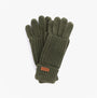Barbour Barbour SALTBURN KNITTED Womens Gloves Olive