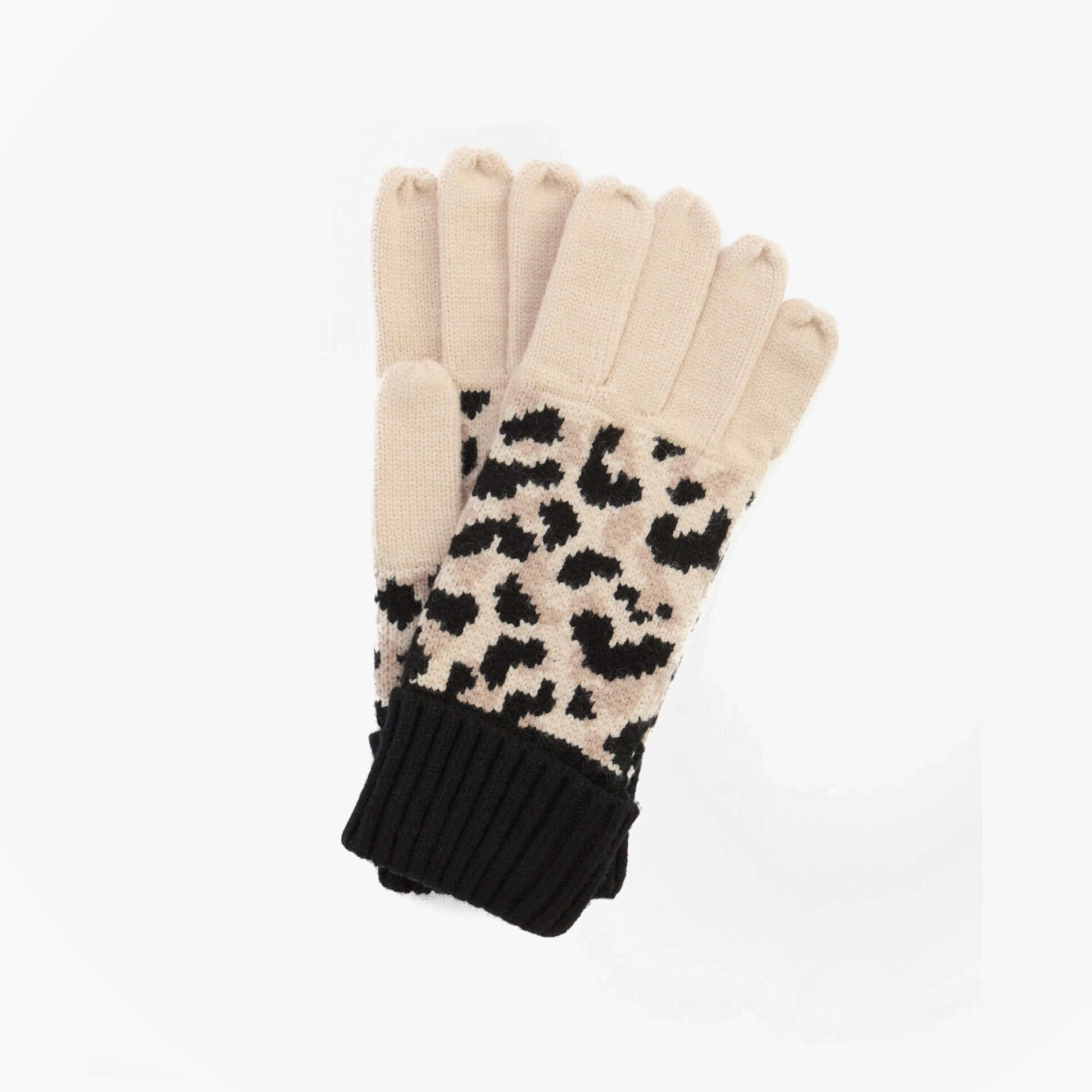 Barbour HARLEY LEOPARD Womens Gloves Jasmine Leopard