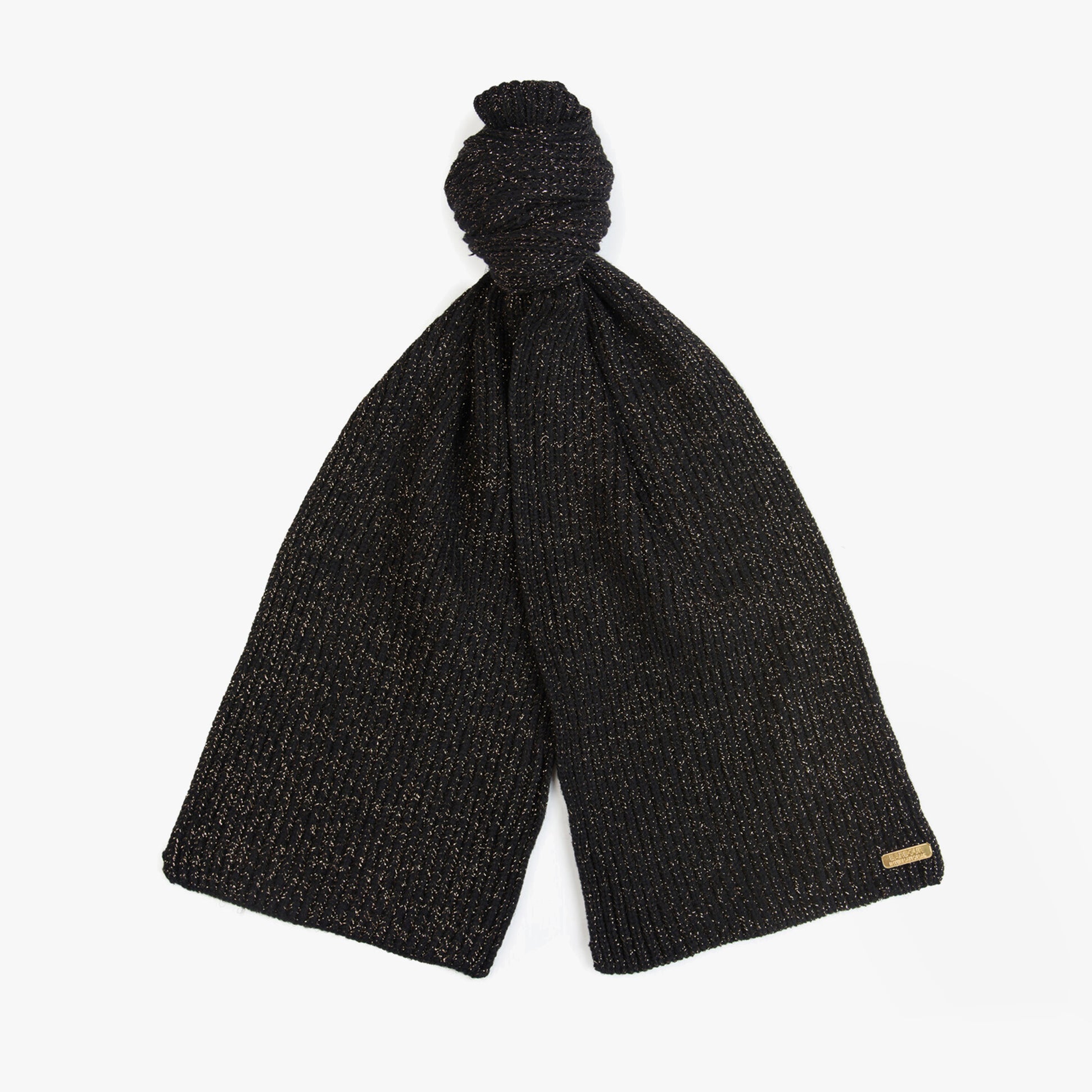 Barbour ESTORIL BEANIE & SCARF Womens Gift Set Black