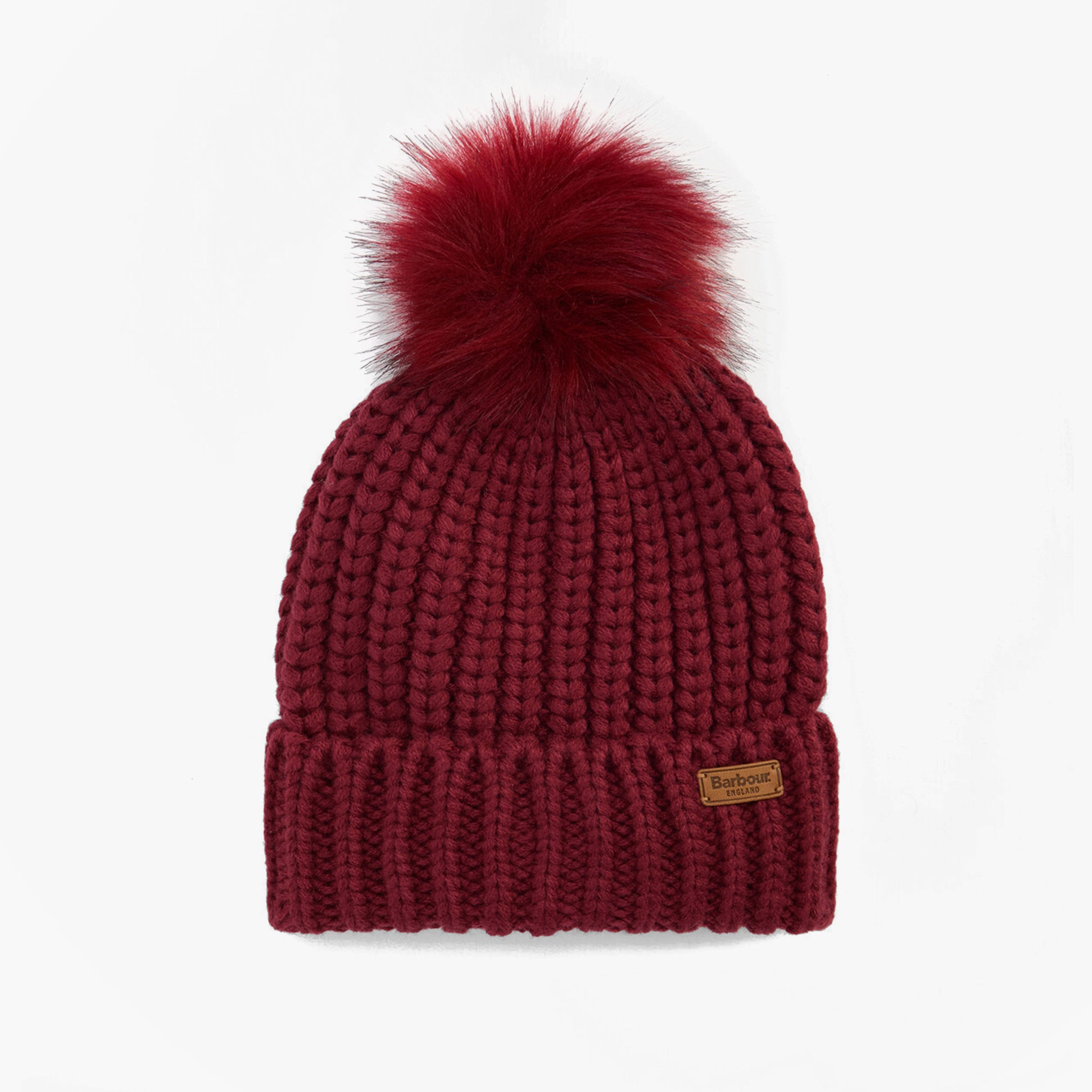 Barbour SALTBURN Womens Beanie Biking Red