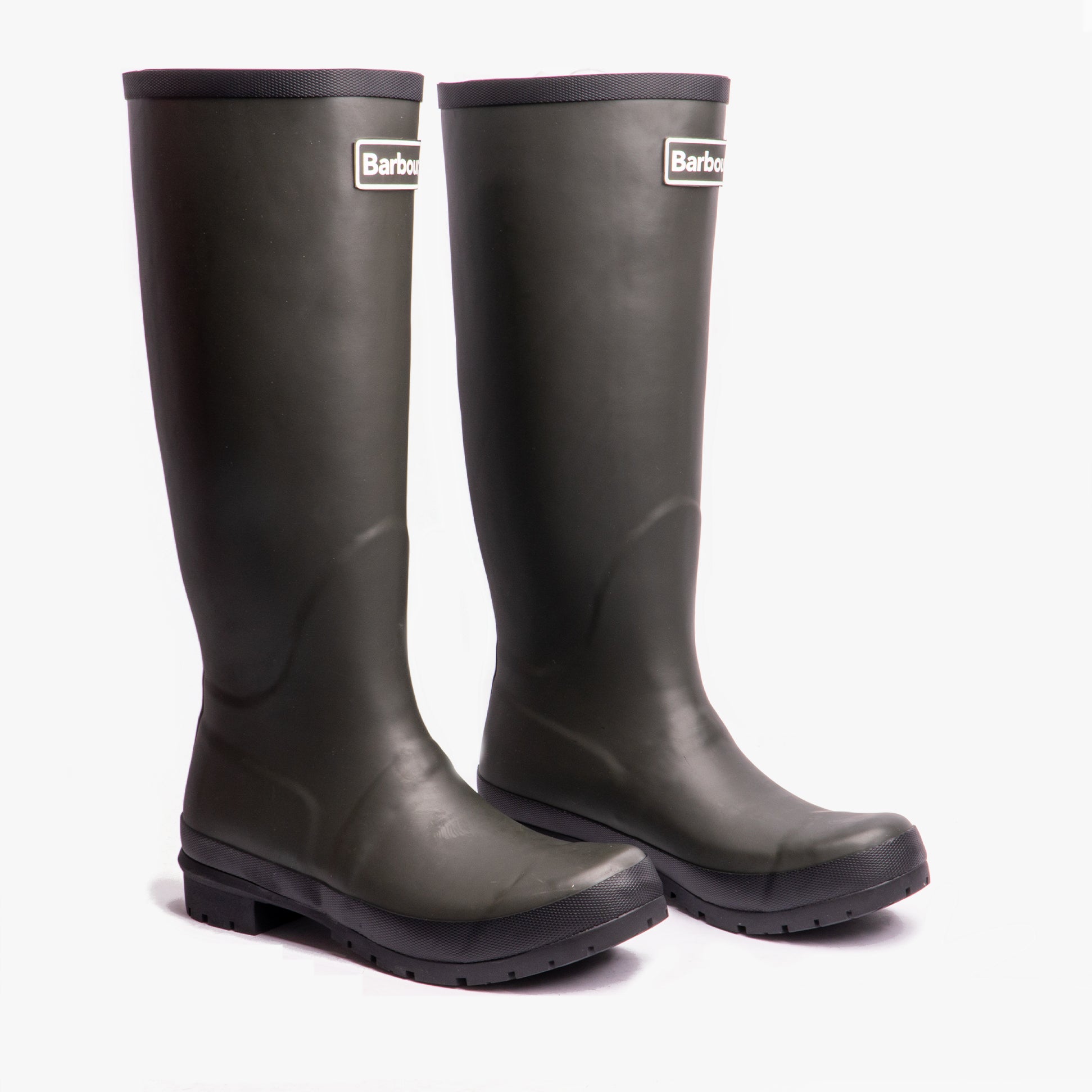 Barbour ABBEY Womens Wellington Boots Olive