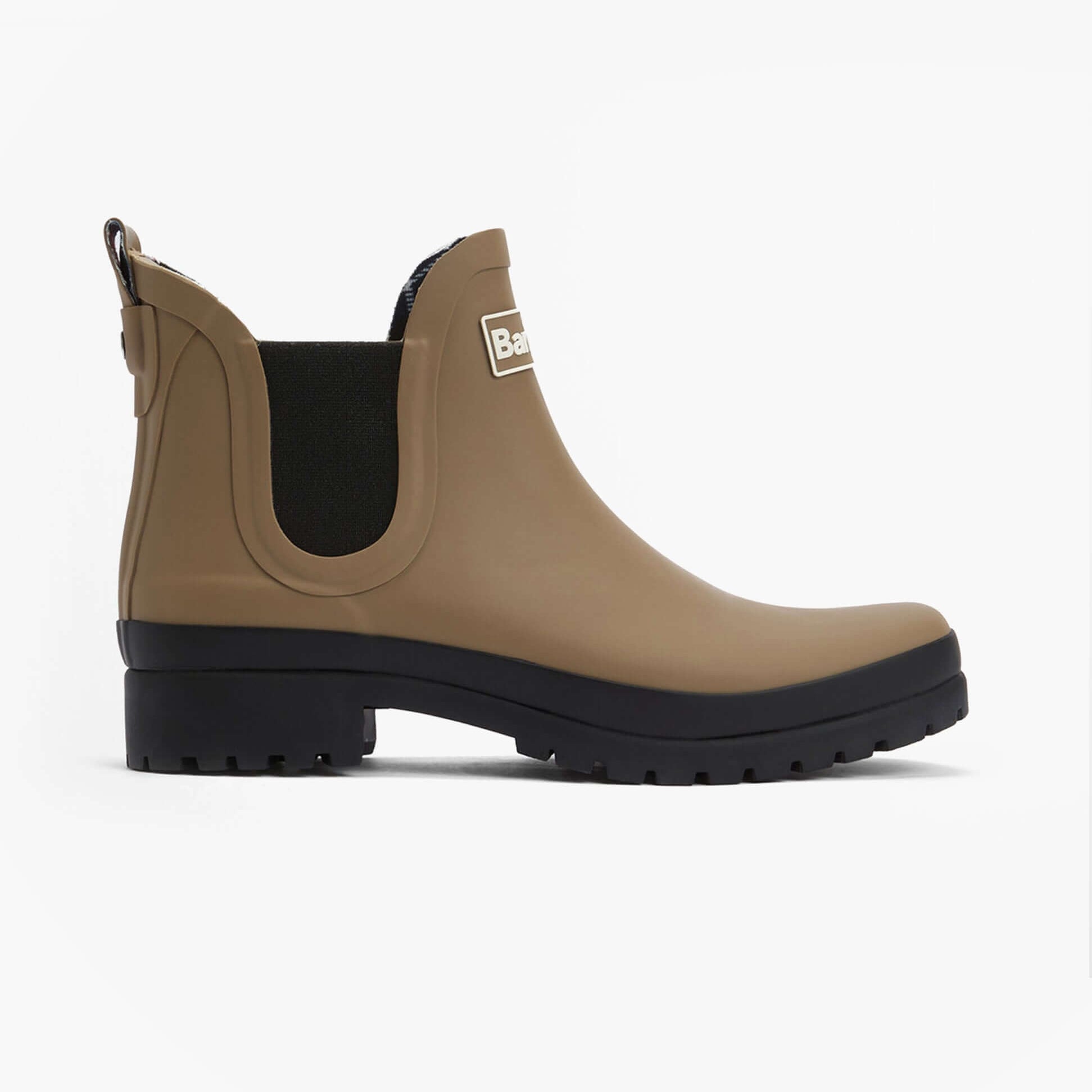 Barbour MALLOW Womens Chelsea Wellies Military Brown/Black