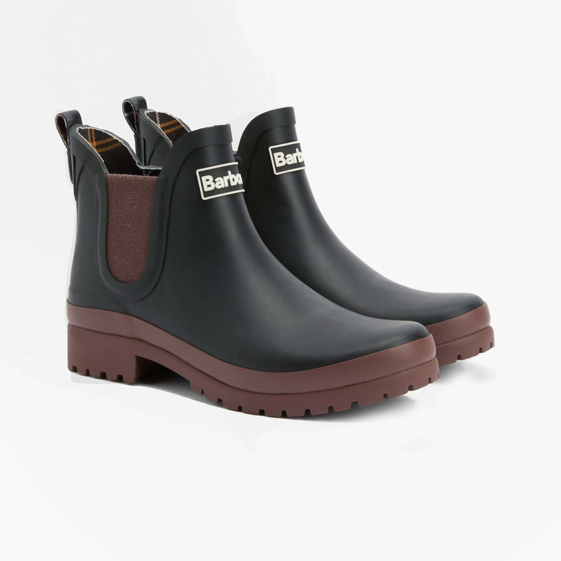 Barbour MALLOW Womens Chelsea Wellies Black/Vicuna