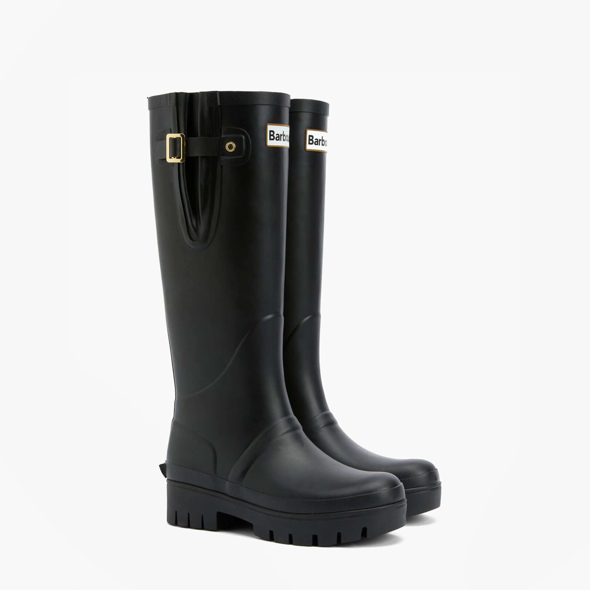 Barbour LEIGHTON Womens Tall Wellies Black