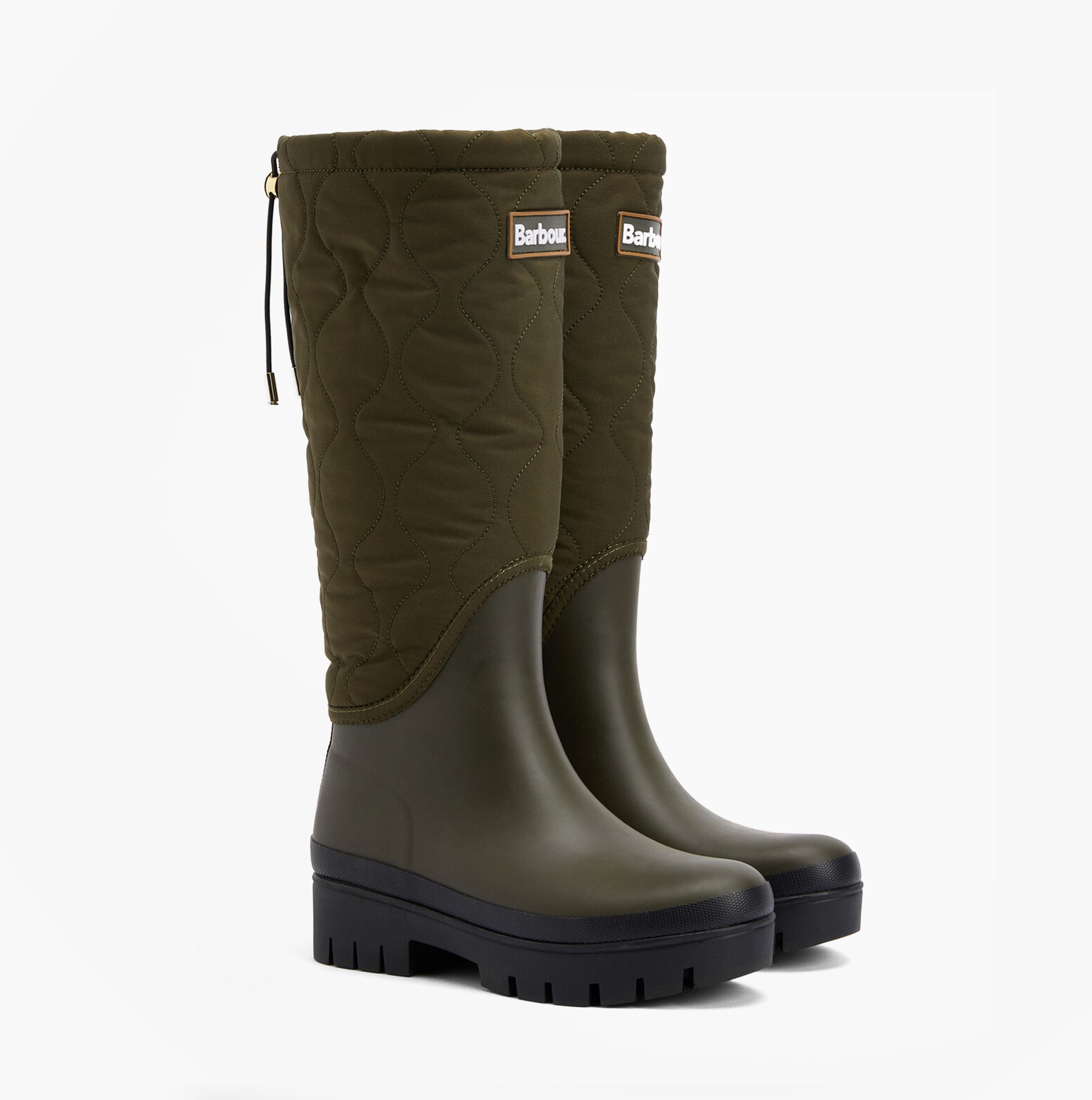 Barbour MARNIE Womens Tall Wellies Olive/Black