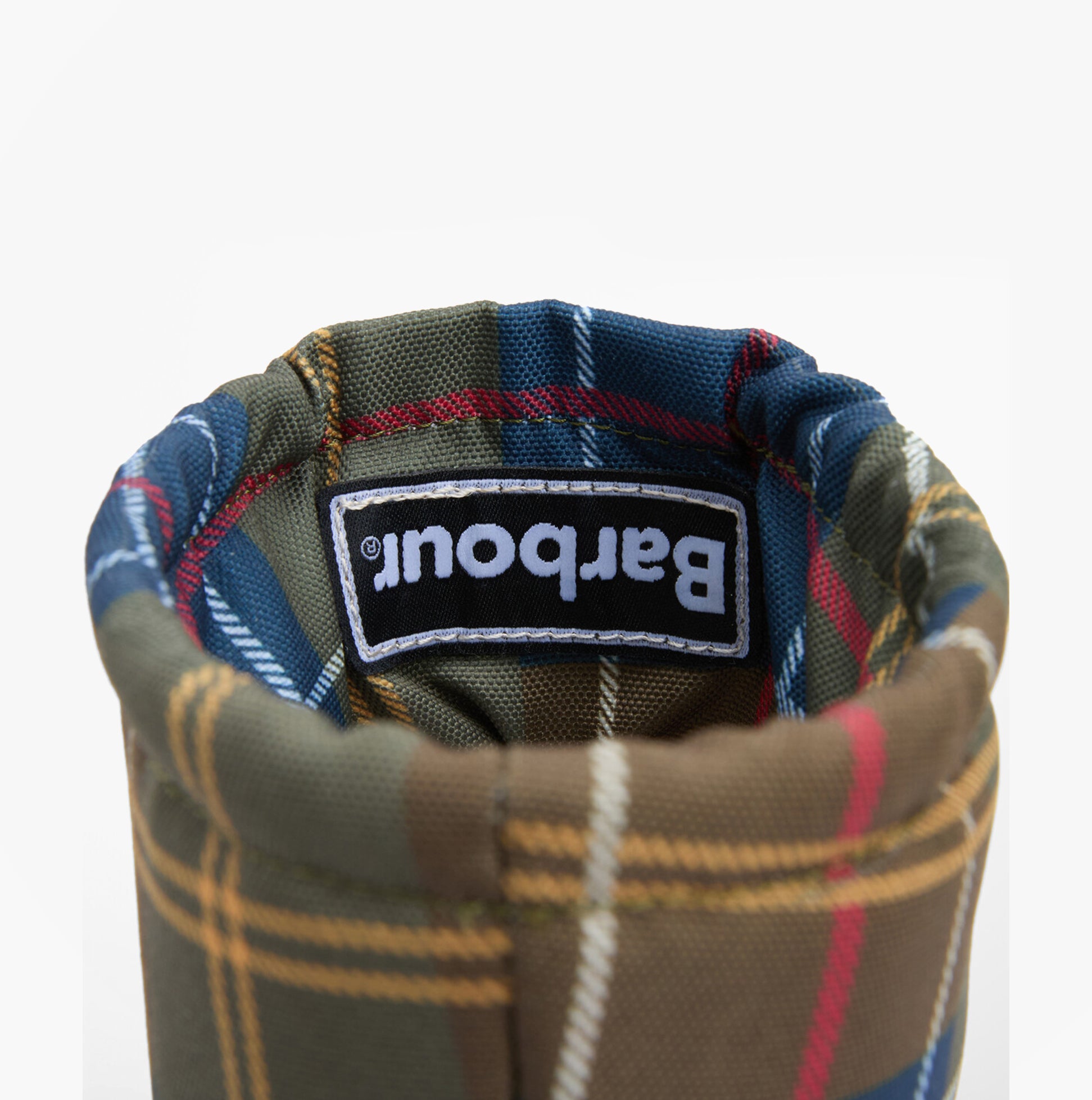 Barbour MOWBRAY Womens Mid Wellies Navy/Classic Tartan