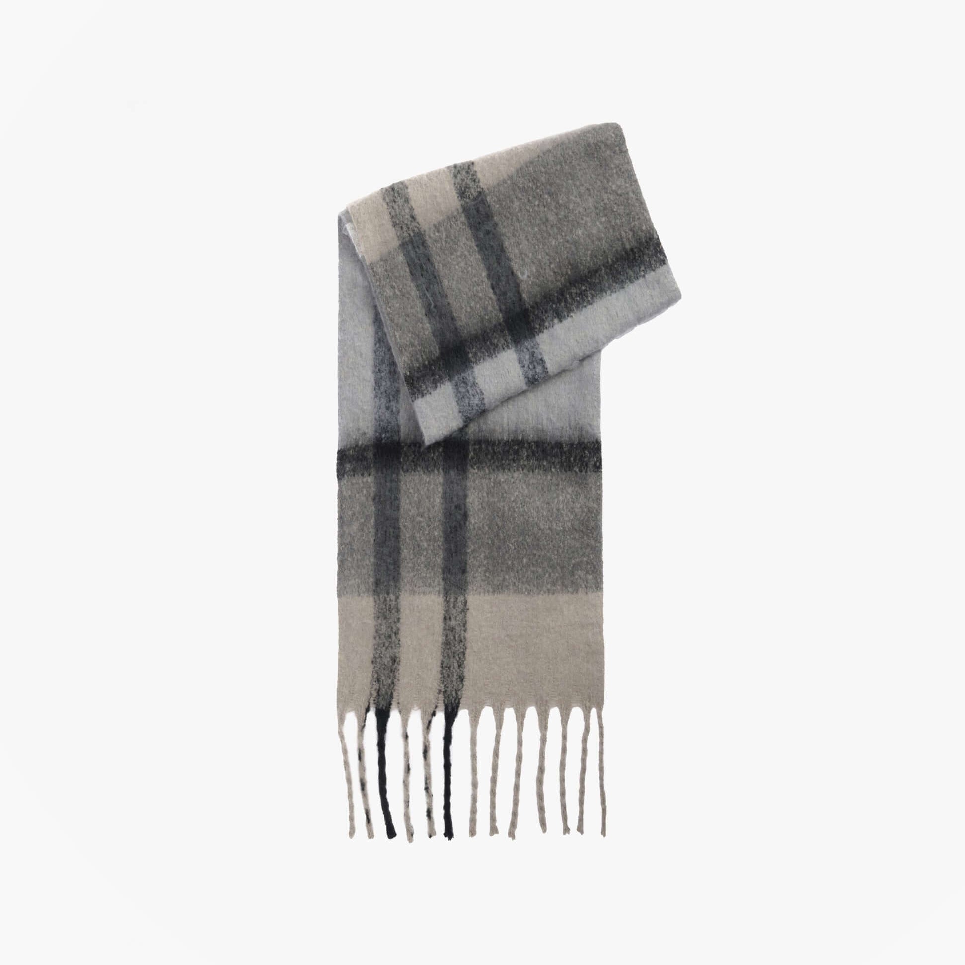 Barbour ISLA TARTAN BOUCLE Womens Winter Monochrome Tartan
