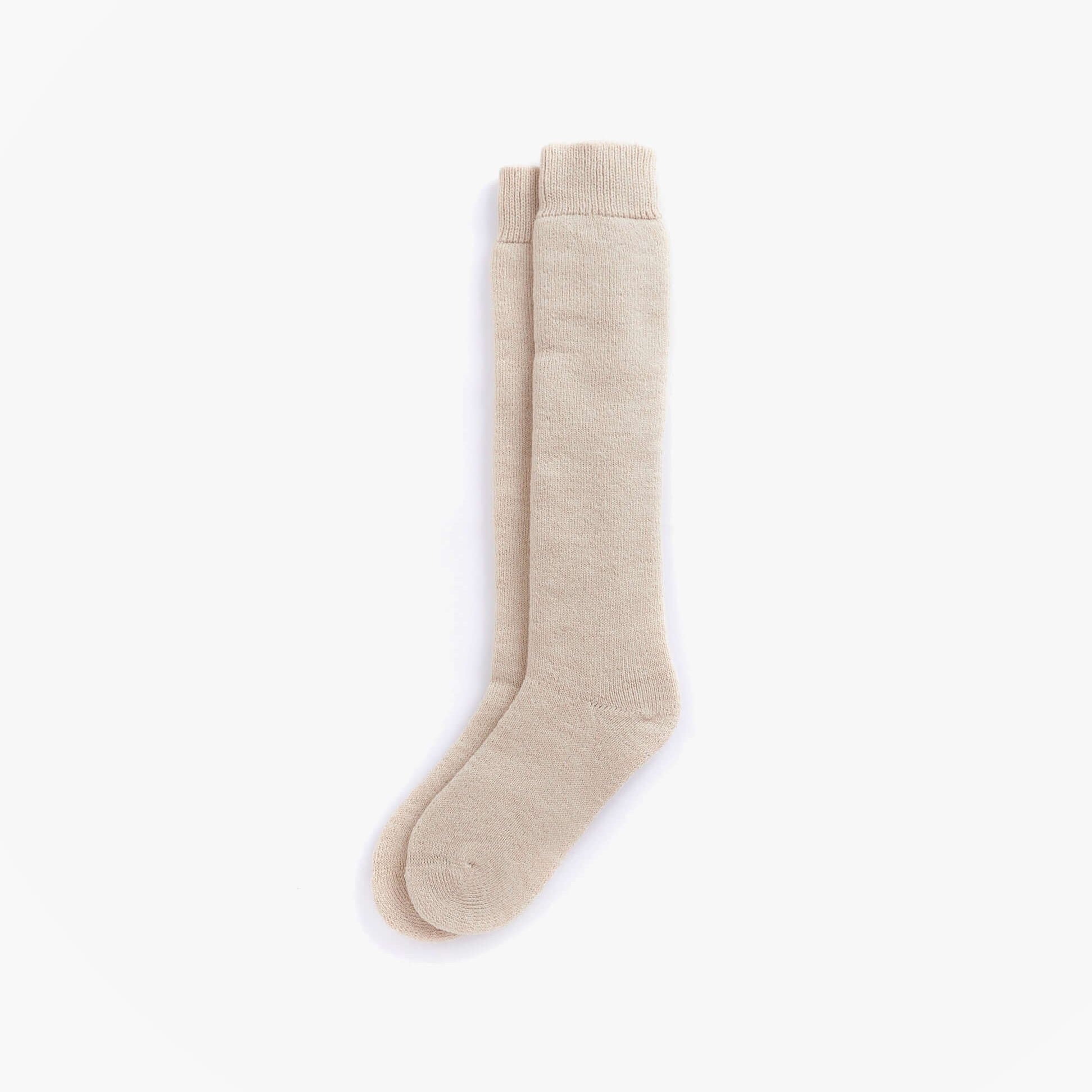 Barbour WELLINGTON KNEE Sock Womens Socks Sand Beige