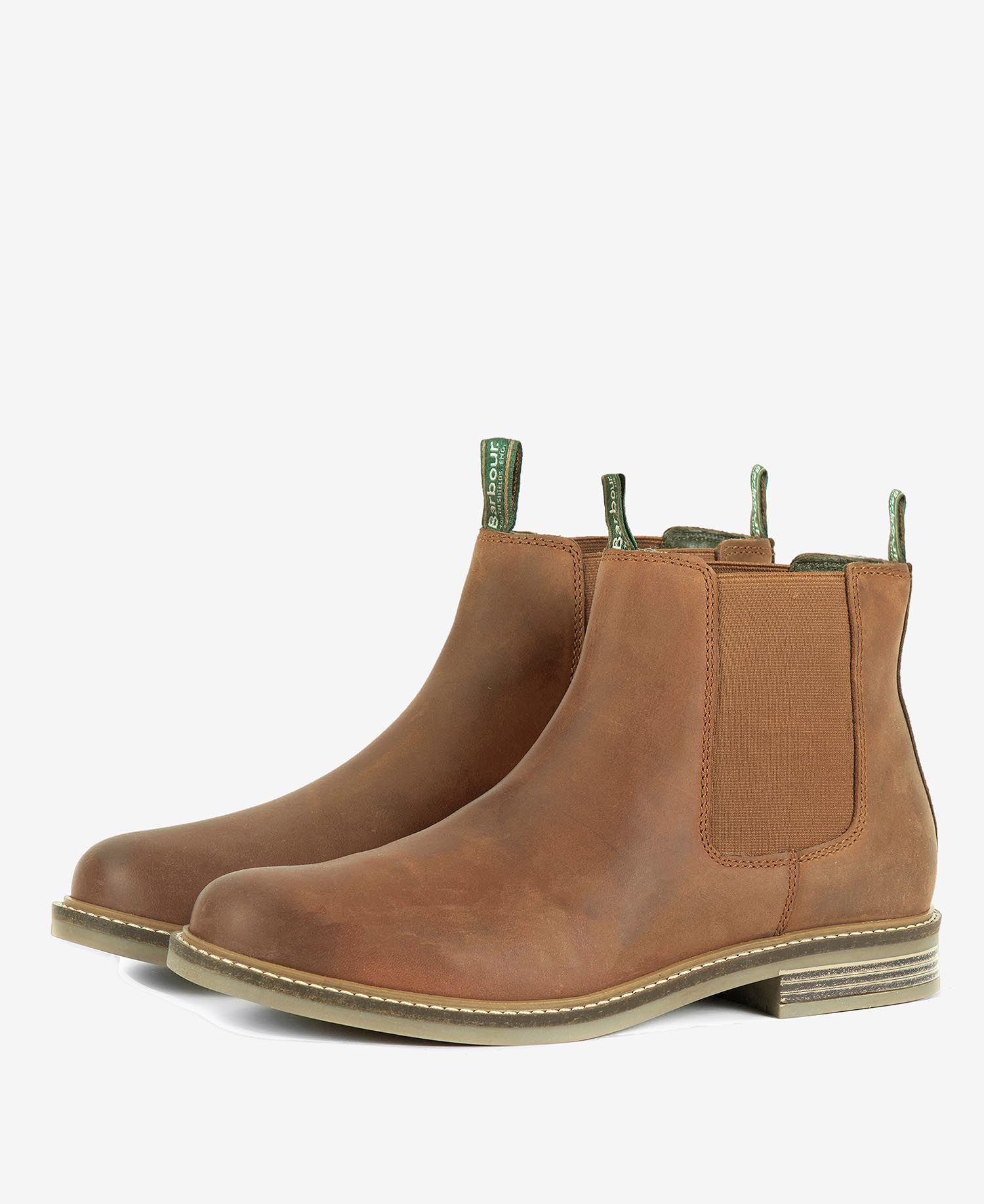Barbour FARSLEY Mens Chelsea Boots Tan