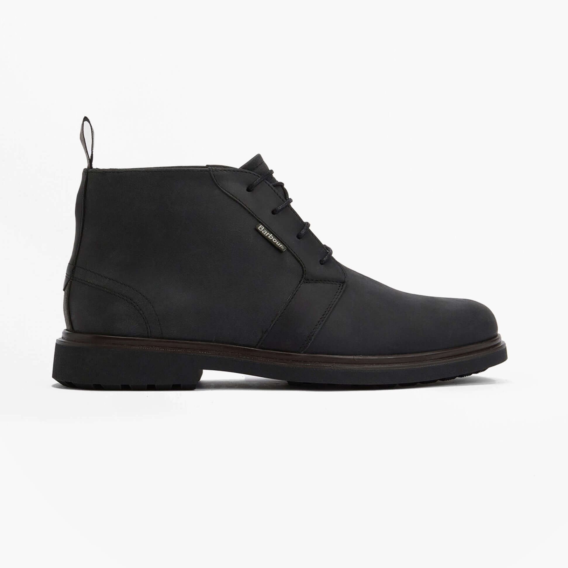 Barbour MEAYS Mens Chukka Boots Black