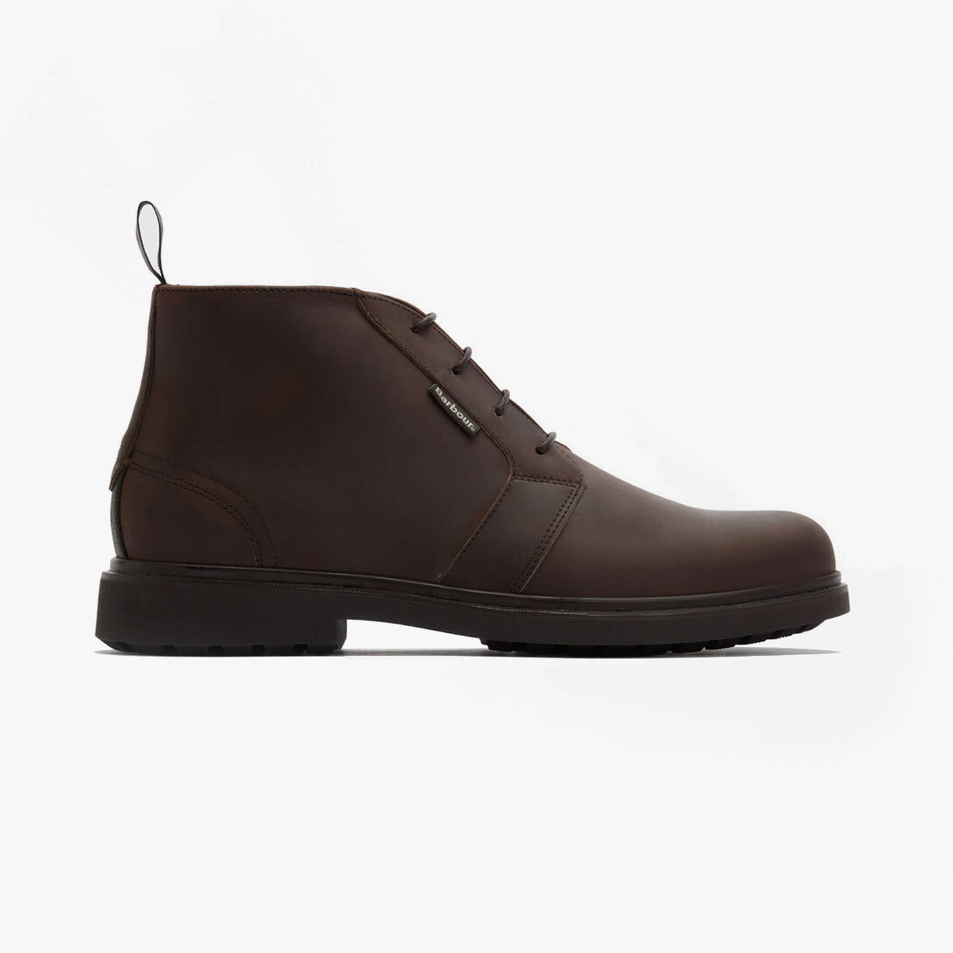 Barbour MEAYS Mens Chukka Boots Dark Brown