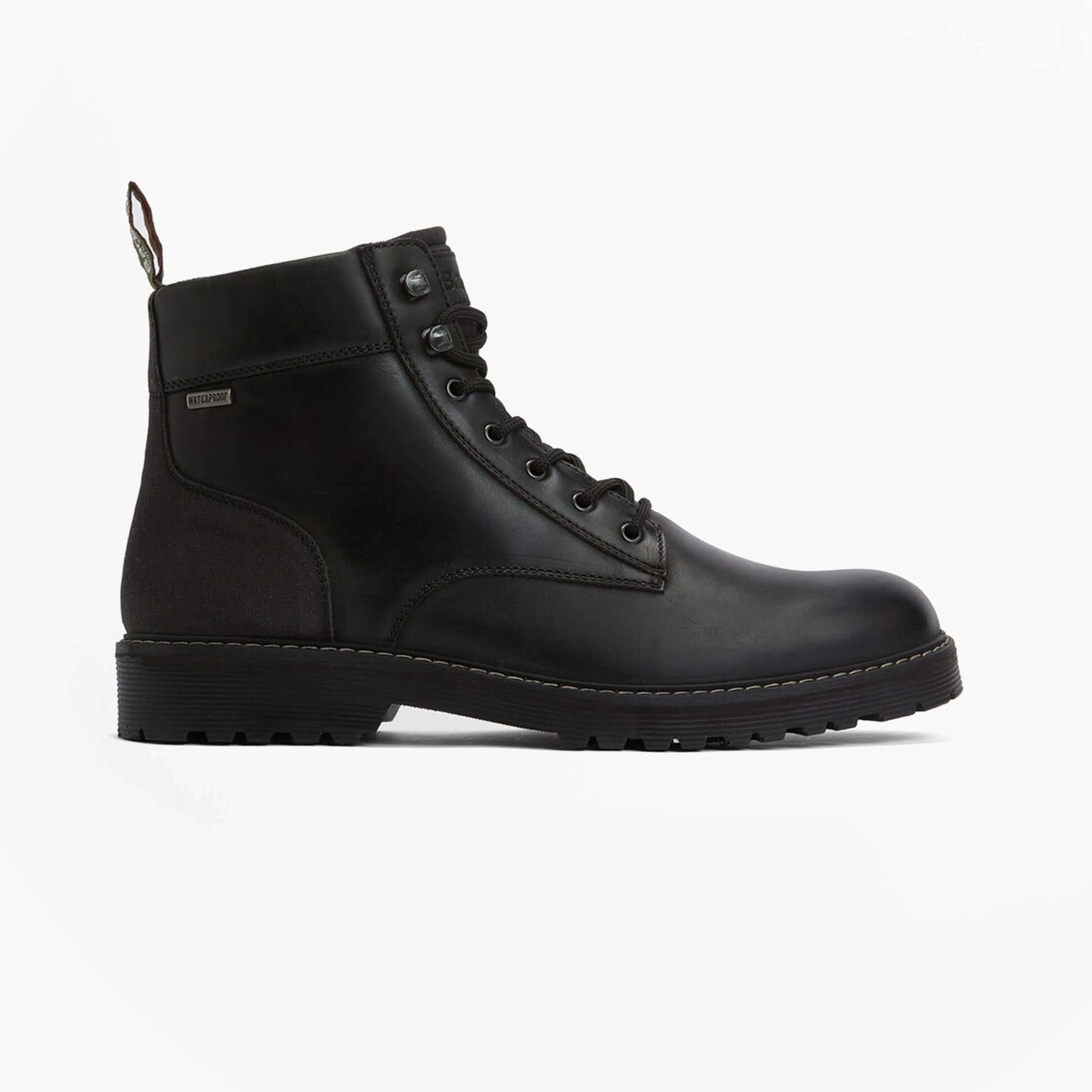 Barbour HARRISON Mens Boots Black