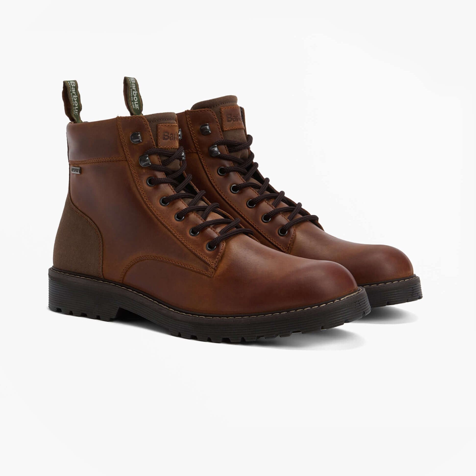 Barbour HARRISON Mens Boots Dark Brown