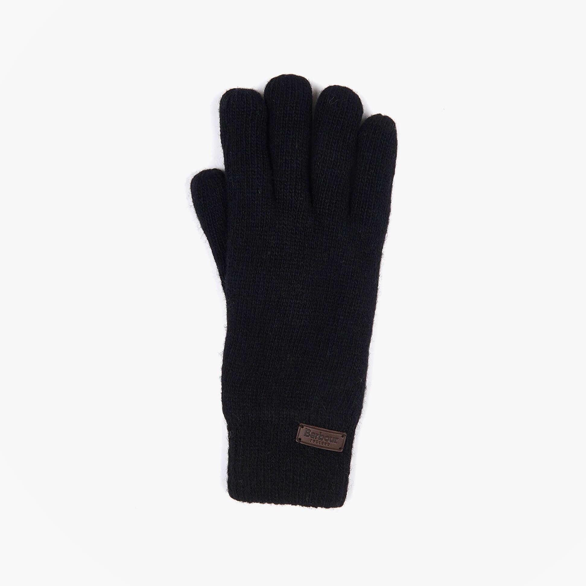 Barbour CARLTON Mens Wool Gloves Black