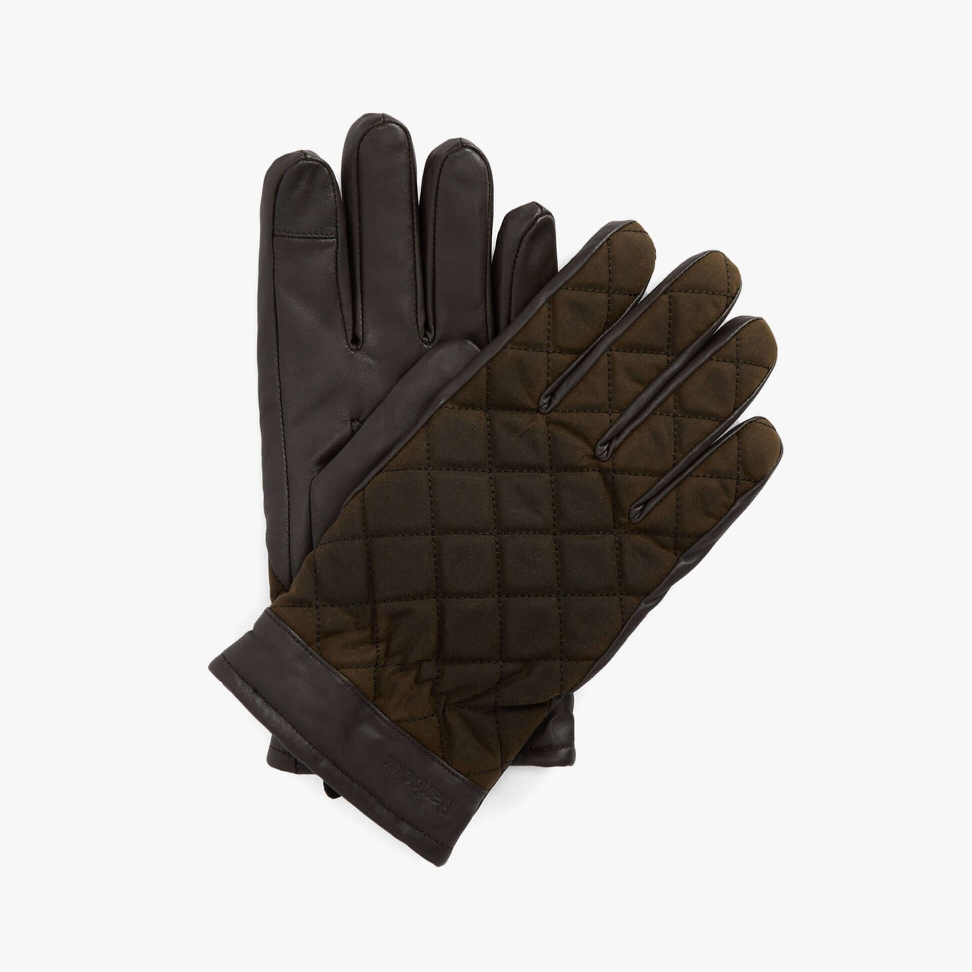 Barbour DALEGARTH Mens Gloves Olive/Brown