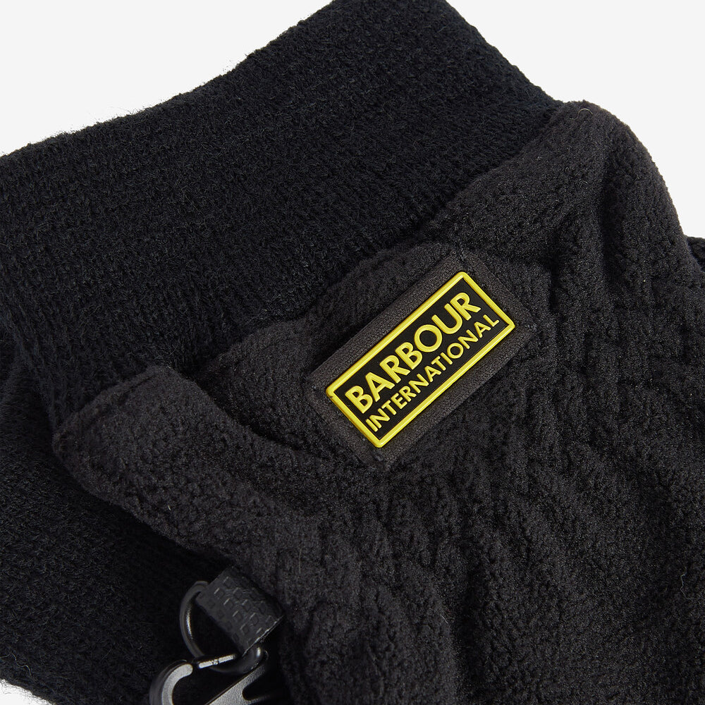 Barbour AXLE FLEECE GLOVES Mens Black