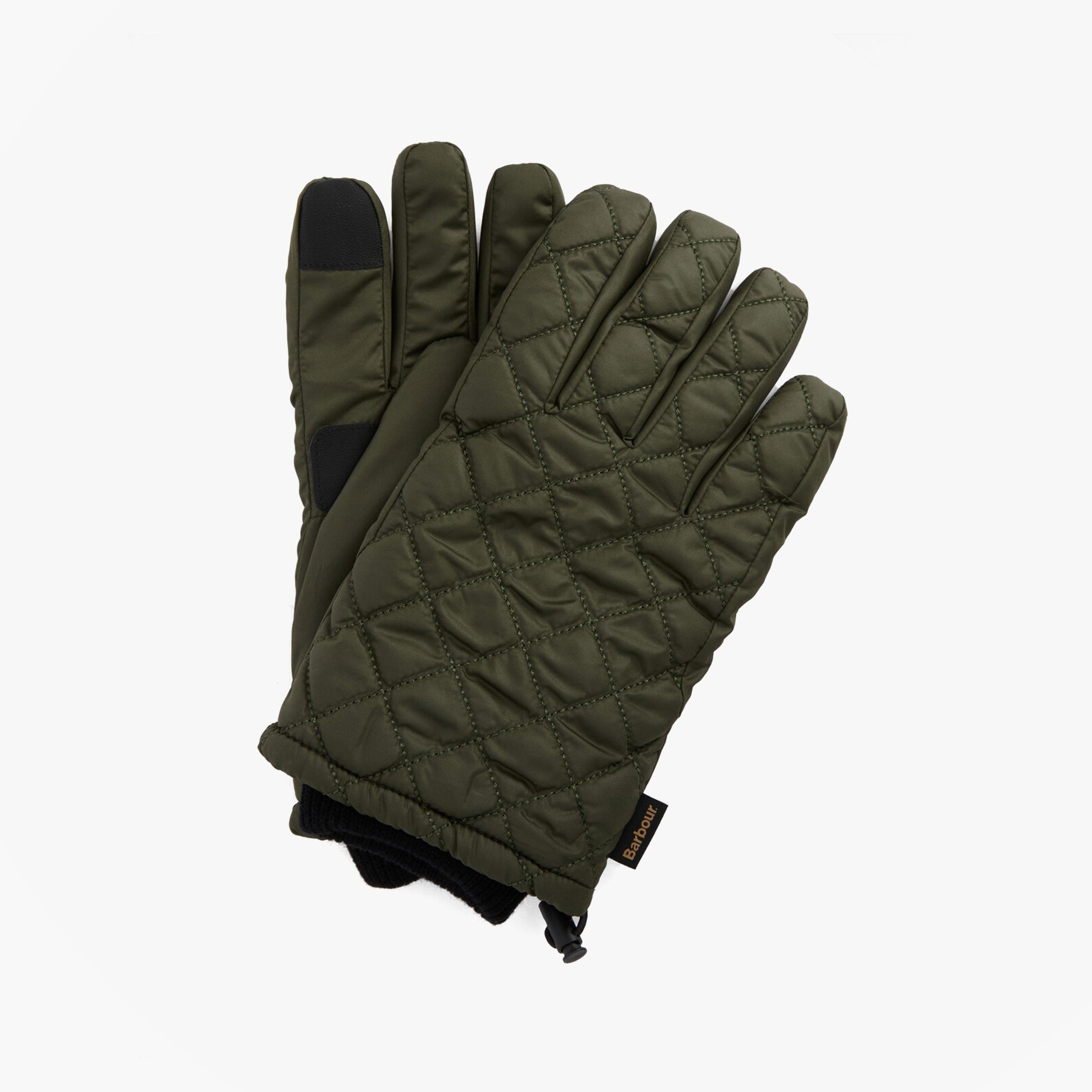 Barbour HARKER WATERPROOF Mens Gloves Forest