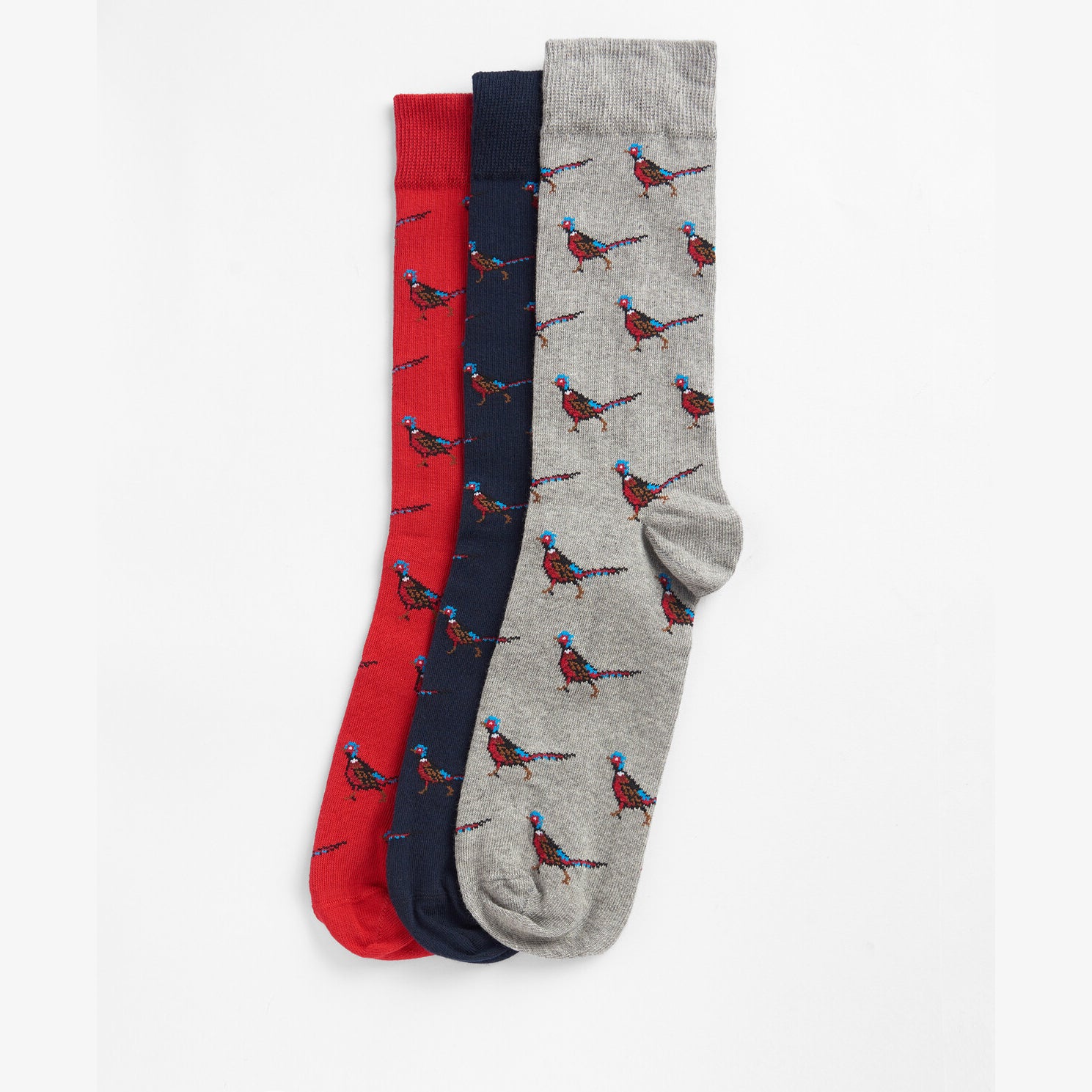 Barbour PHEASANT SOCKS Mens Gift Box