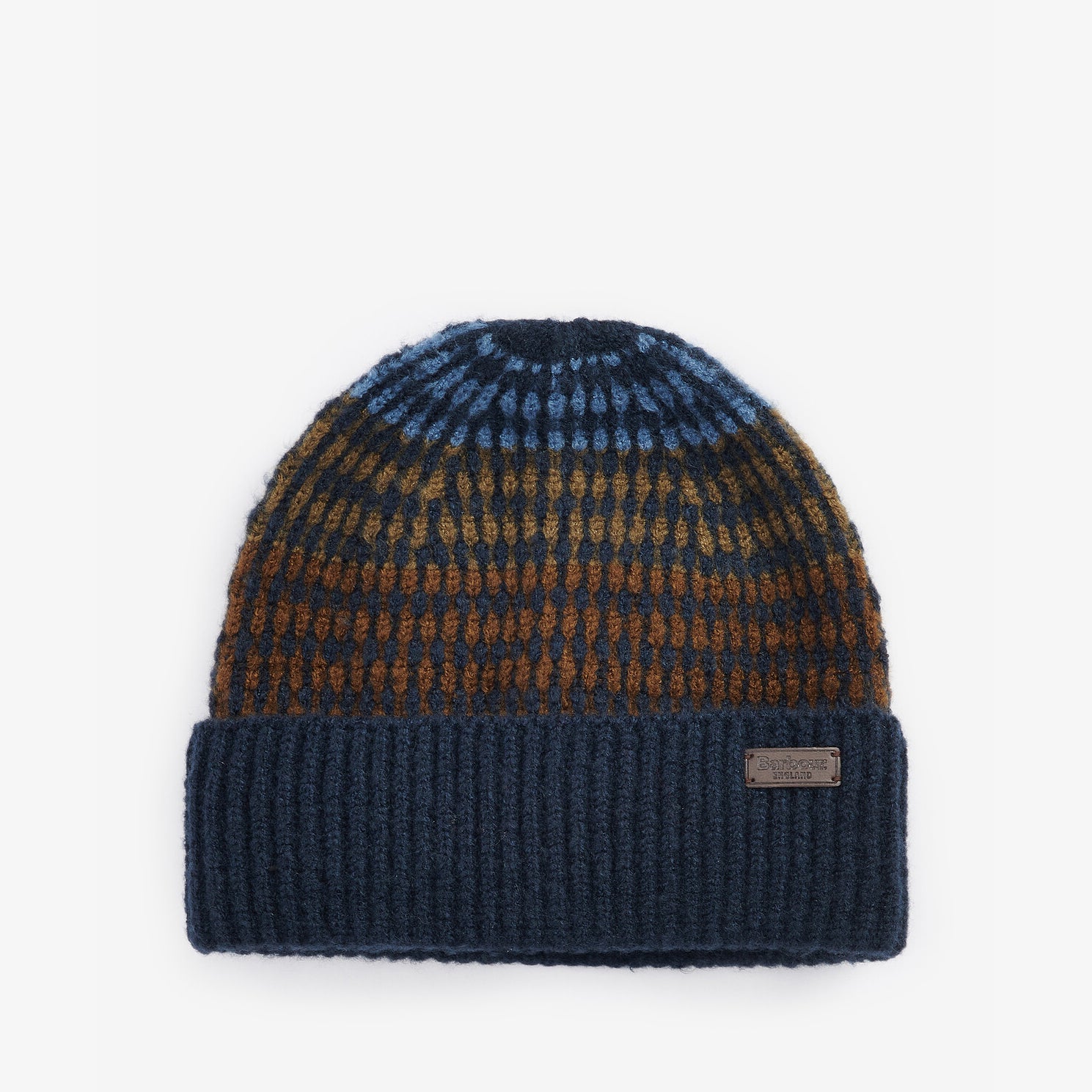 Barbour BRANTON BEANIE & SCARF Gift Set Mens Navy