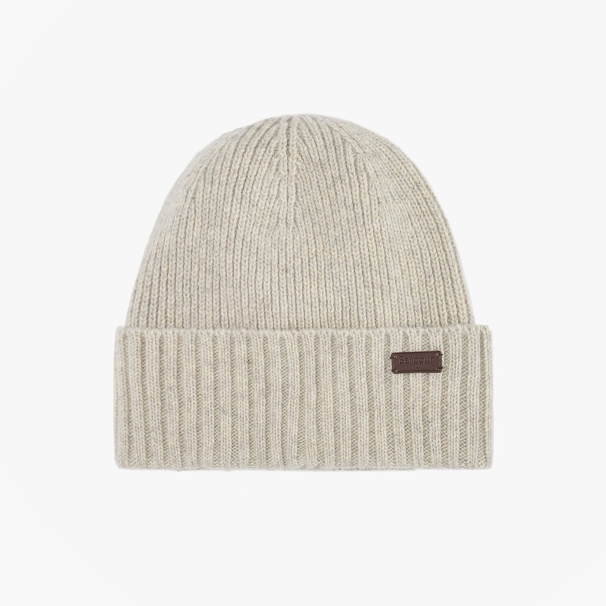 Barbour CARLTON Mens Beanie Light Grey