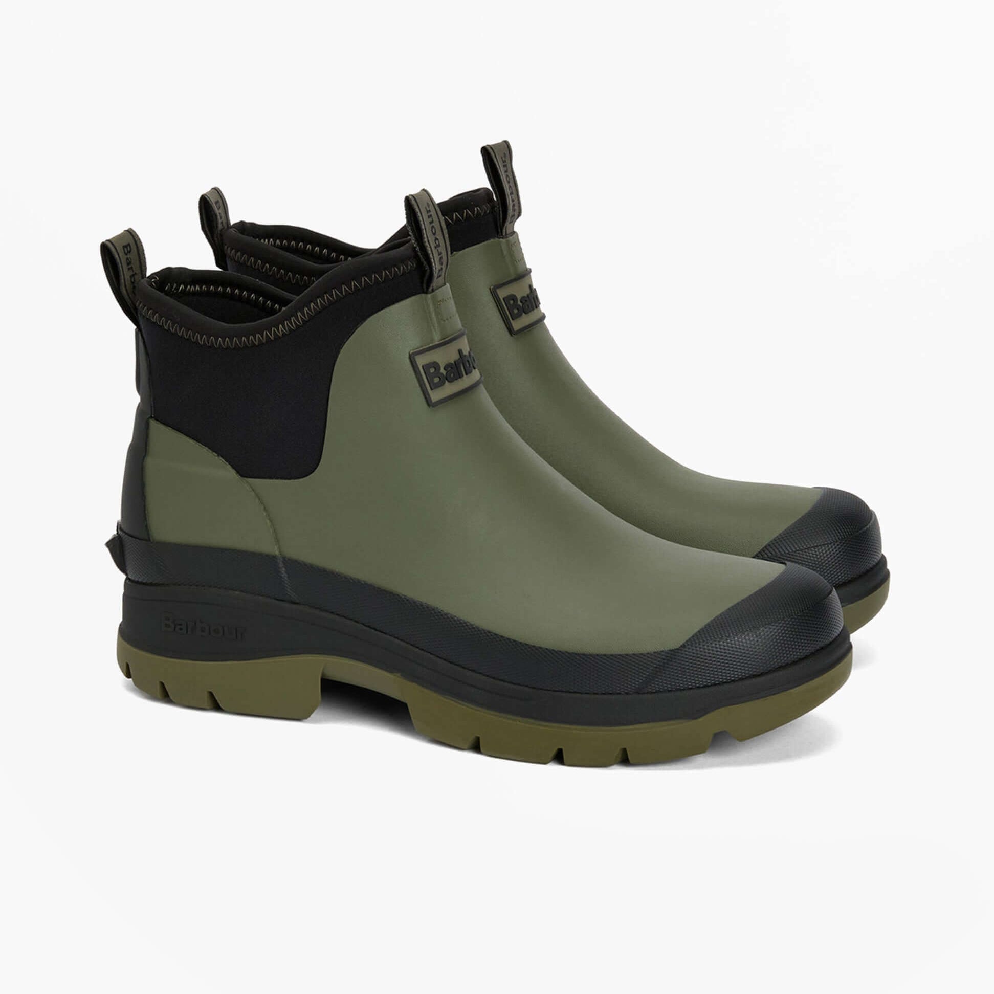 Barbour RIDGE Mens Wellies Uniform Green