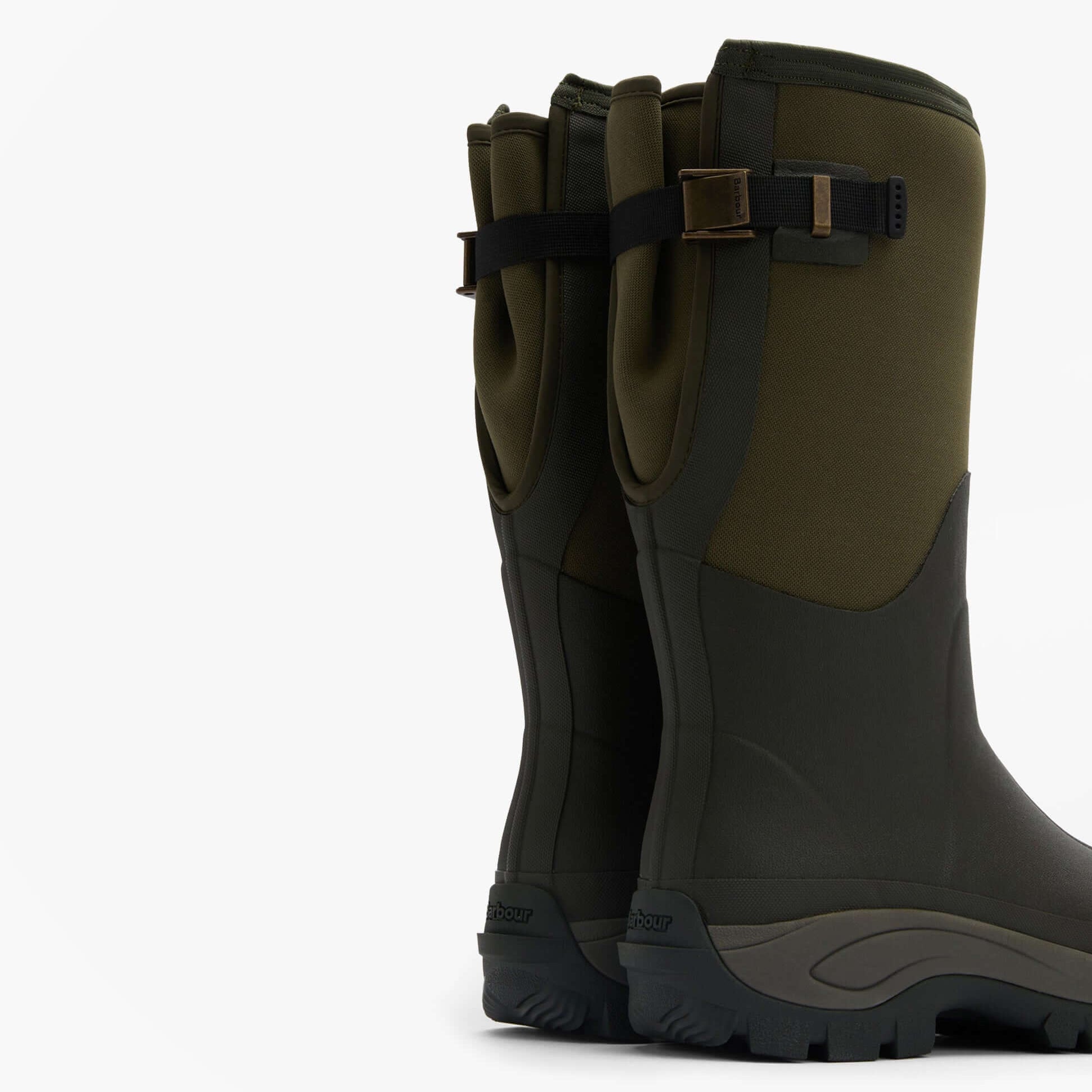 Barbour TYNEDALE Mens Tall Wellies Olive