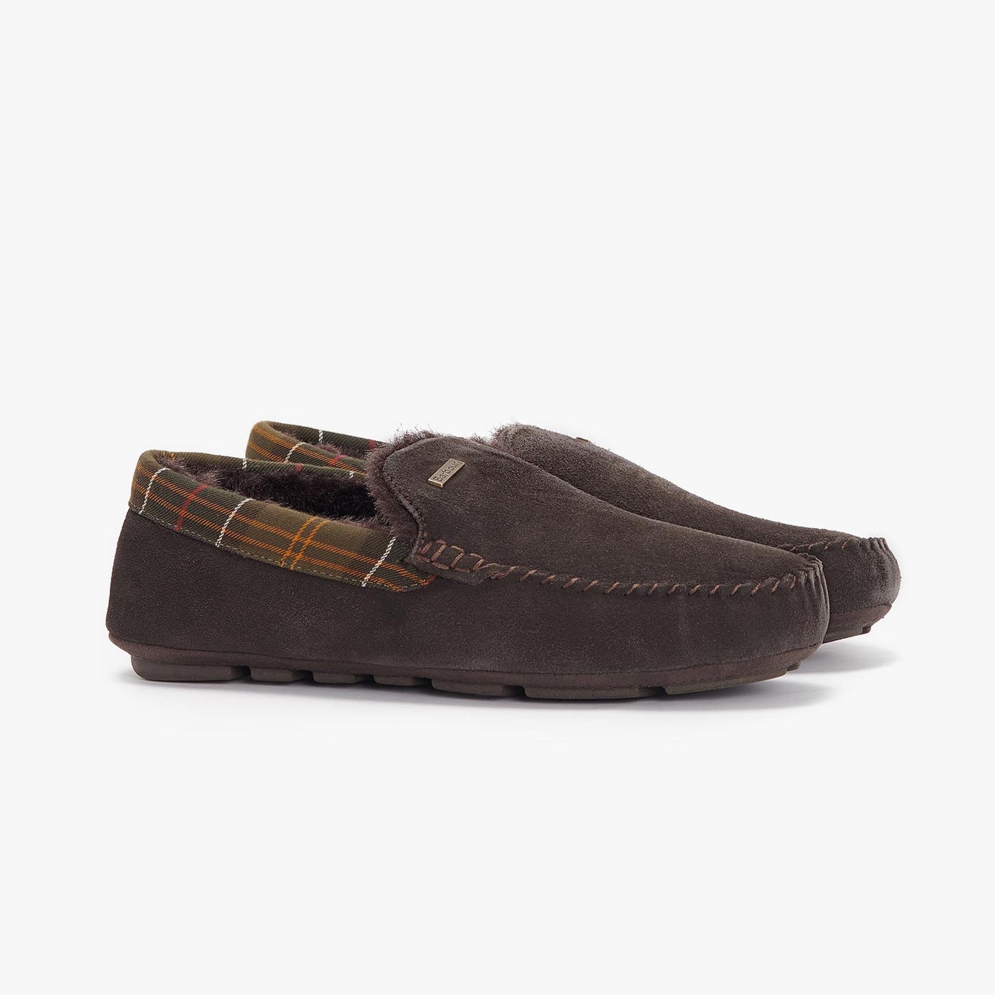 Barbour MONTY Mens Slippers Brown