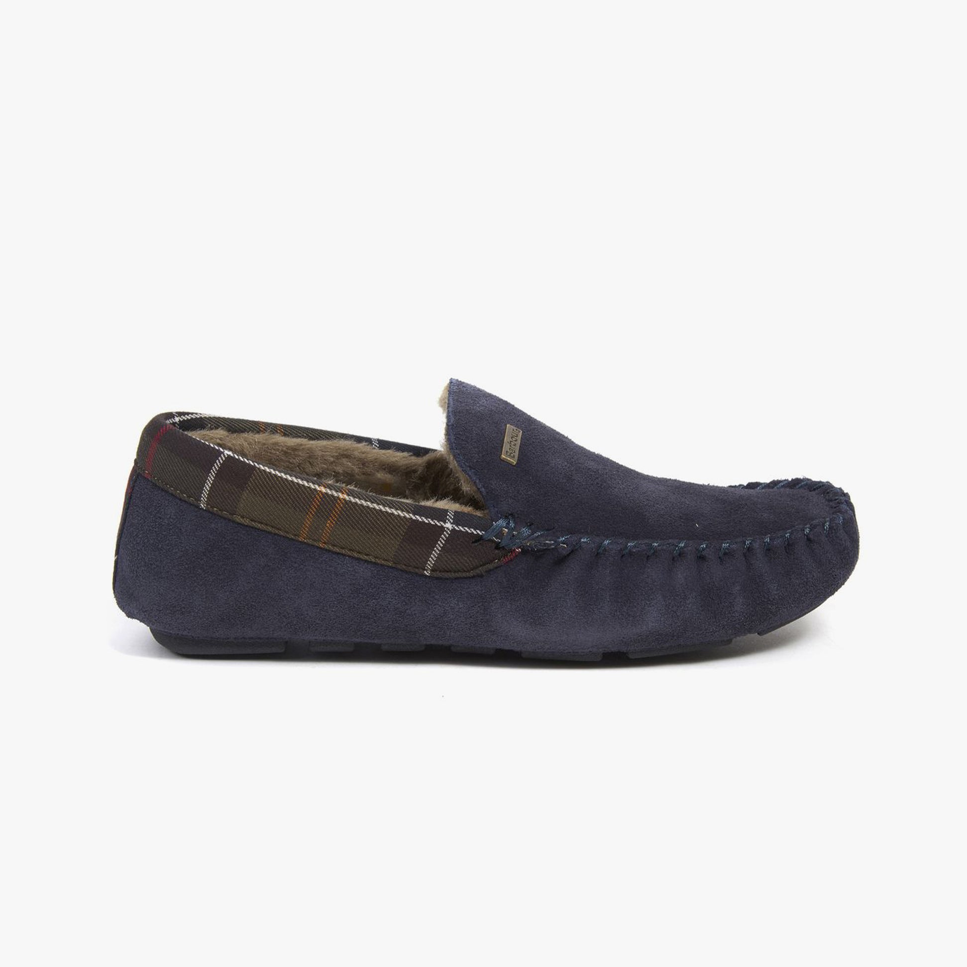 Barbour MONTY Mens Slippers Navy