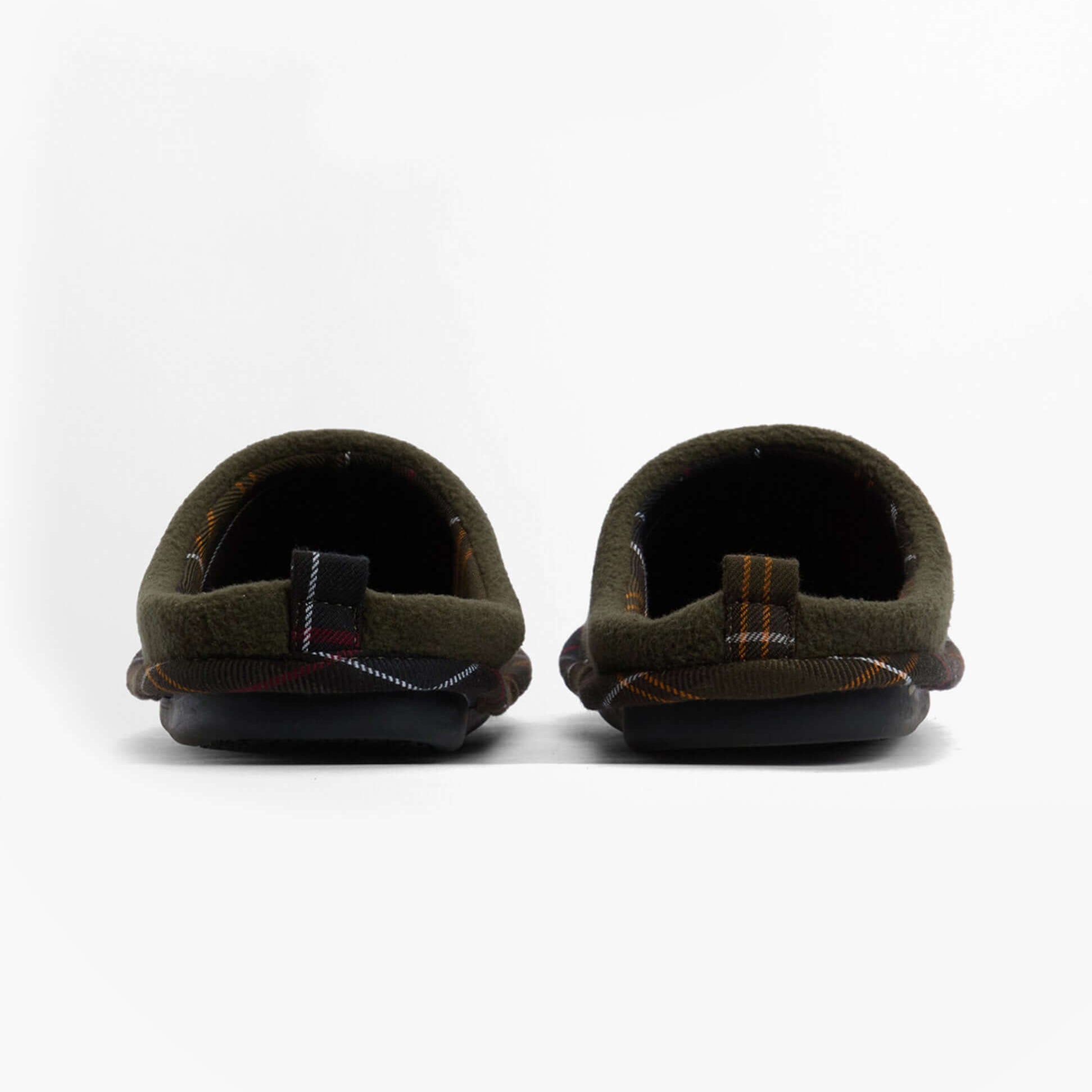 Barbour HEXHAM Mens Mule Slippers Olive