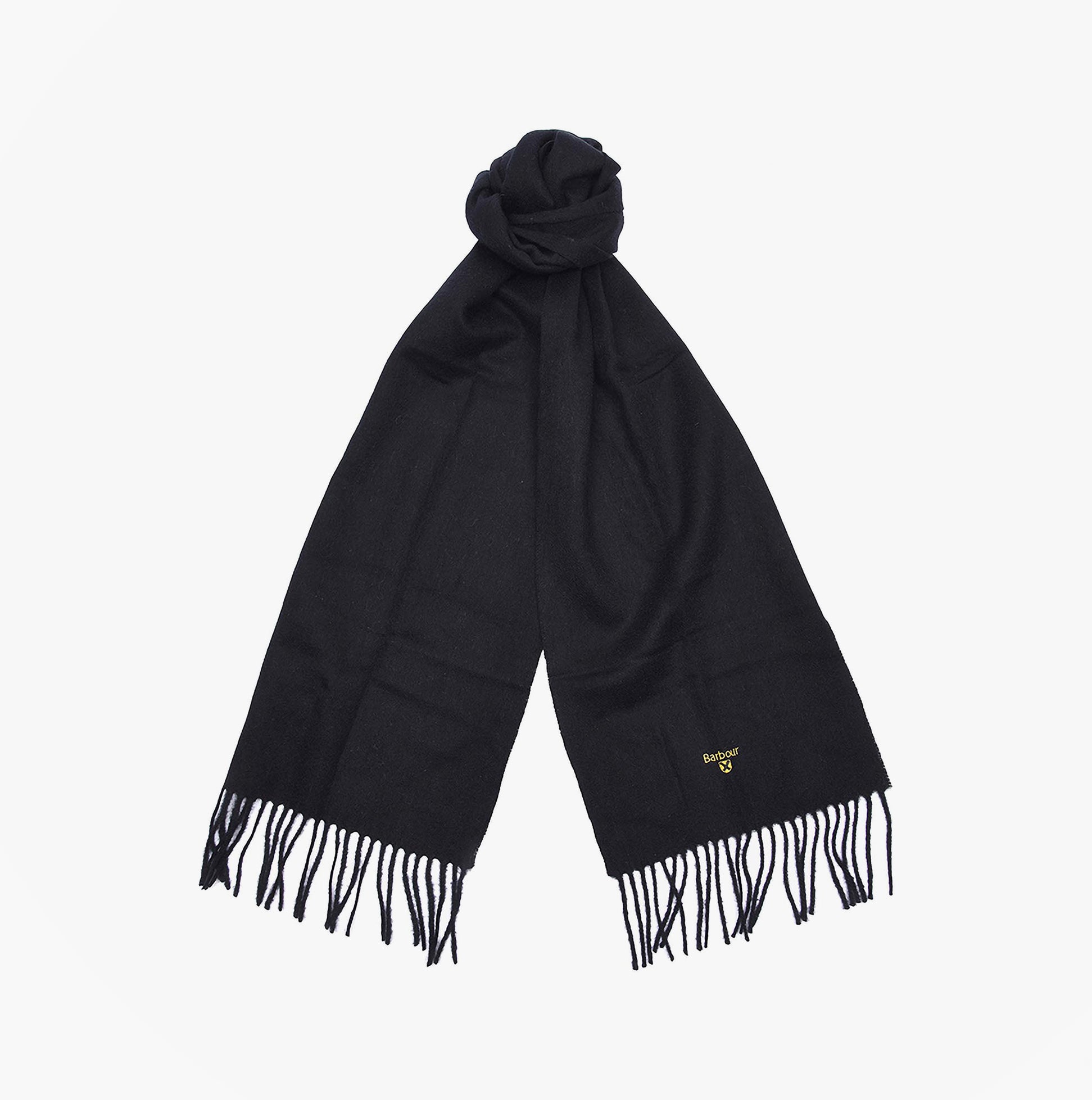 Barbour PLAIN LAMBSWOOL Mens Winter Black