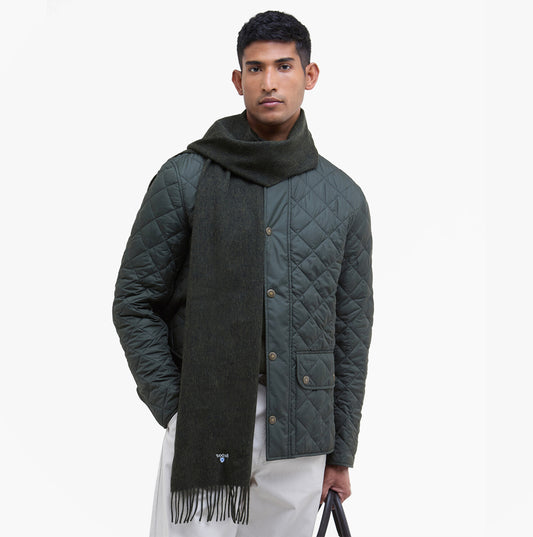 Barbour Barbour PLAIN LAMBSWOOL Mens Winter Seaweed