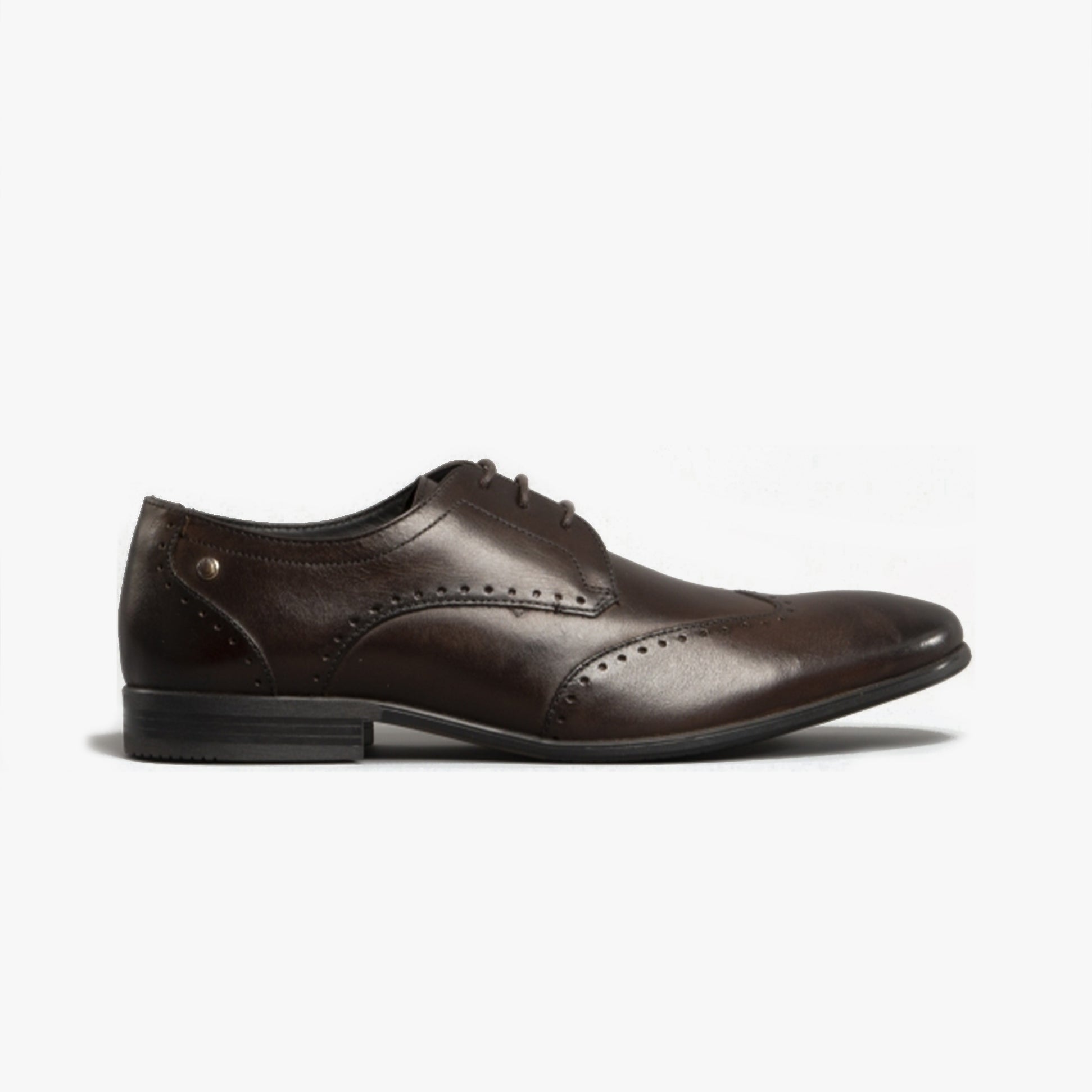 Base London BUCKINGHAM Mens Shoes Washed Brown