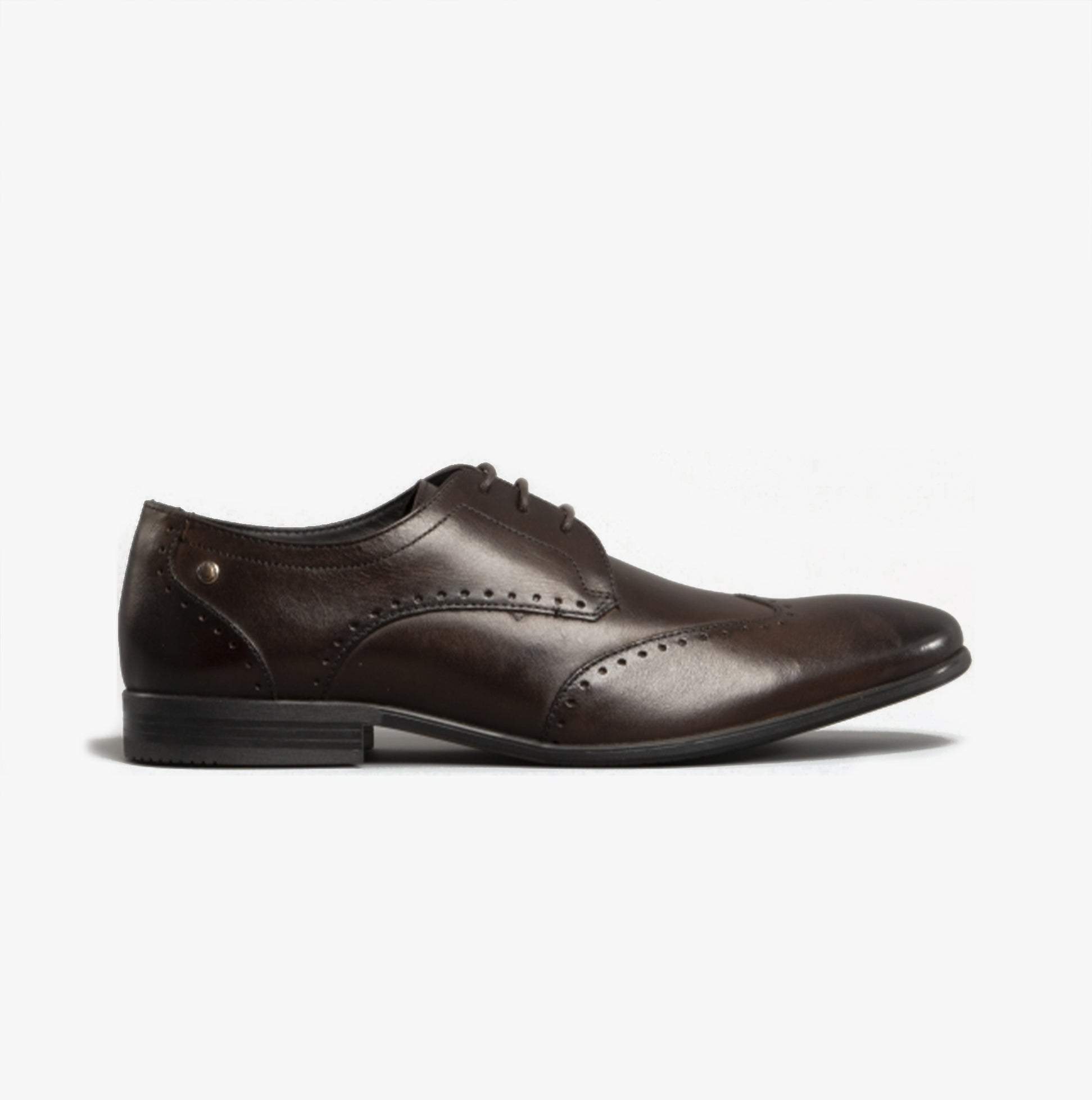 Base London BUCKINGHAM Mens Shoes Washed Brown