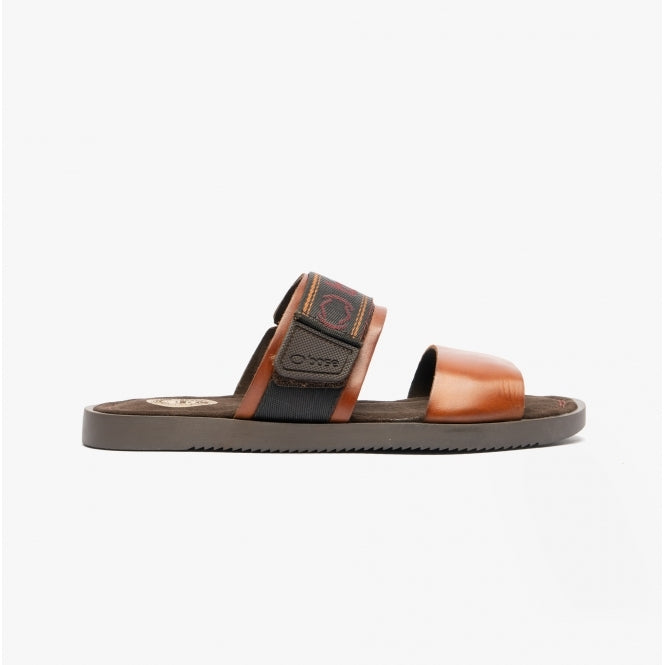 Base London TANGIER Mens Sandals Tan