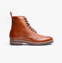 Base London GROVE WASHED Mens Boots Burnt Tan