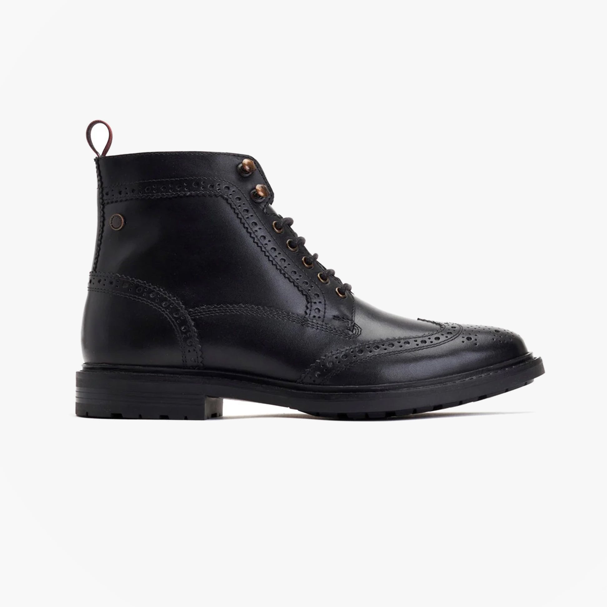 Base London DEALER Mens Boots Black