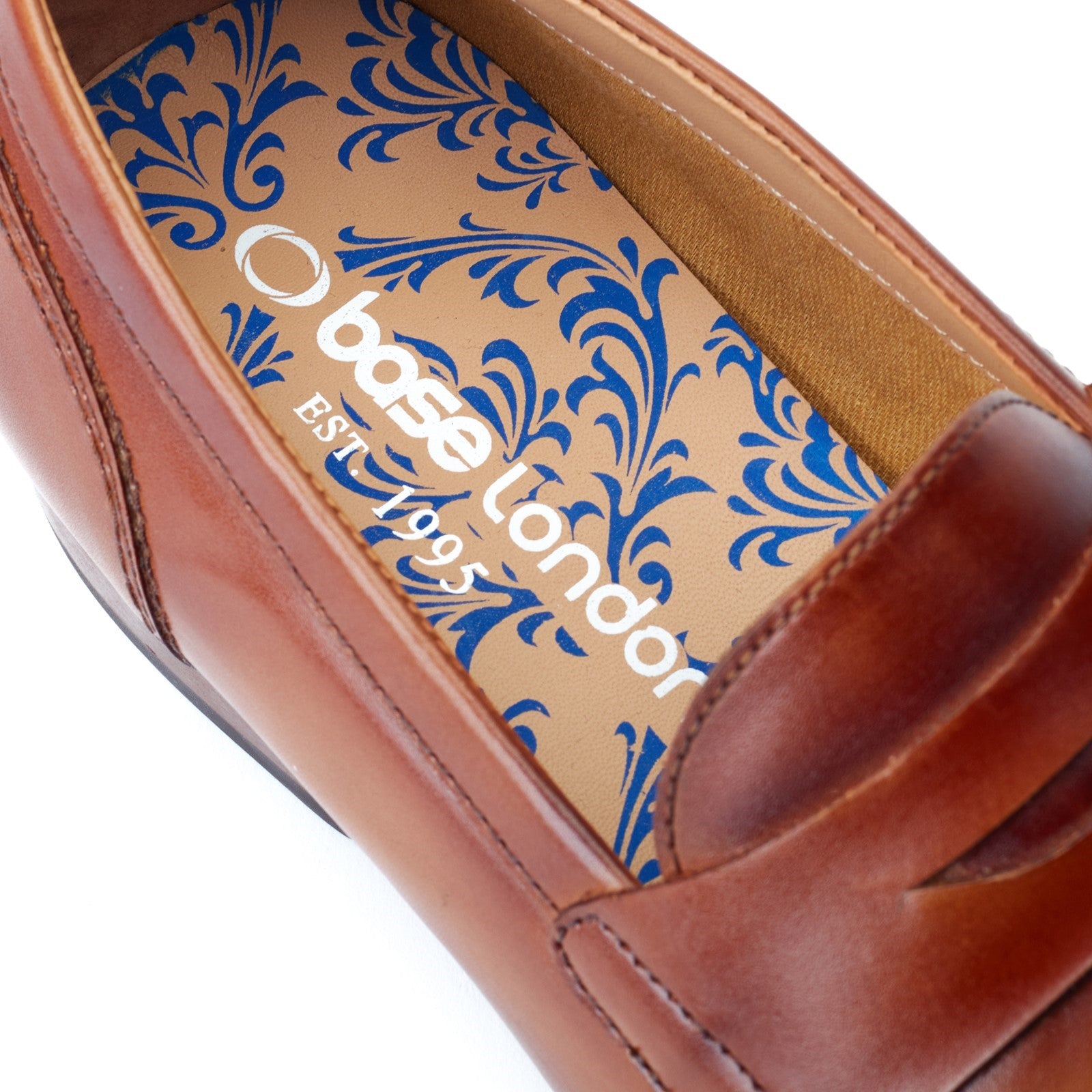 Base London BRUNO Mens Shoes Tan