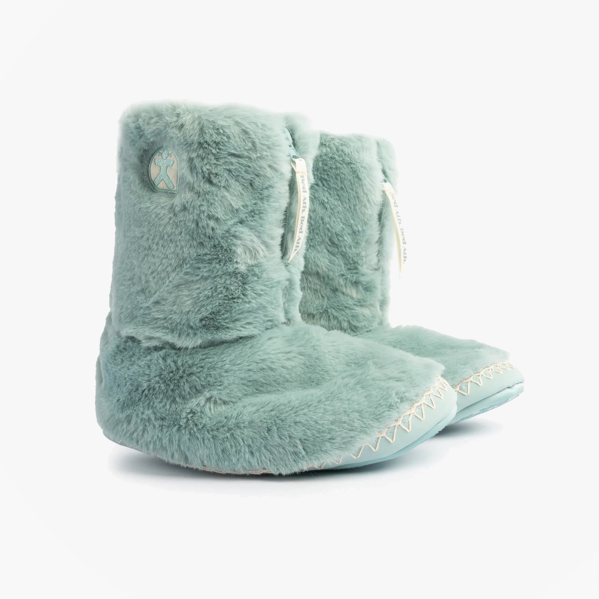 Bedroom Athletics MARILYN Womens Faux Fur Boots Seafoam