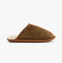 Bedroom Athletics KIEFER Mens Mule Slippers Distressed Coffee
