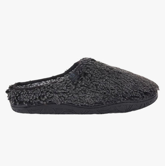 Bedroom Athletics GYLLENHAAL Mens Mule Slippers Washed Black